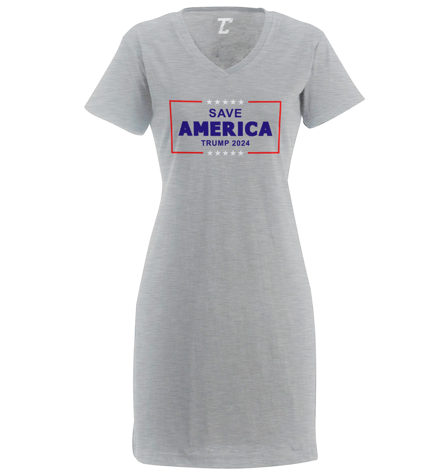 Save America Trump 2024 Blue - President Donald MAGA Women's Dress