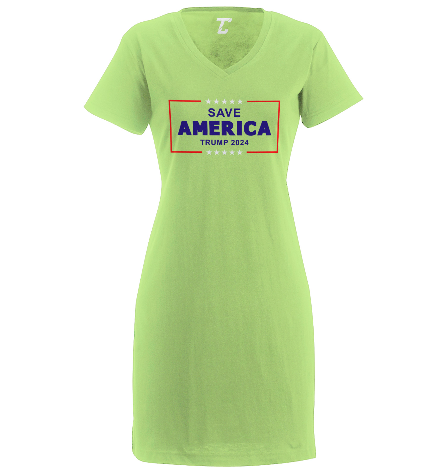 Save America Trump 2024 Blue - President Donald MAGA Women's Dress