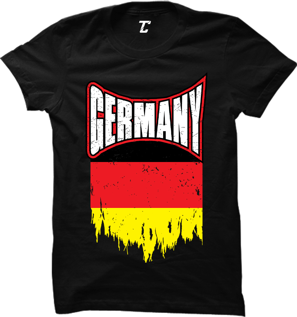 Torn Germany Flag – Deutschland Country Proud Pride Women’s T-shirt