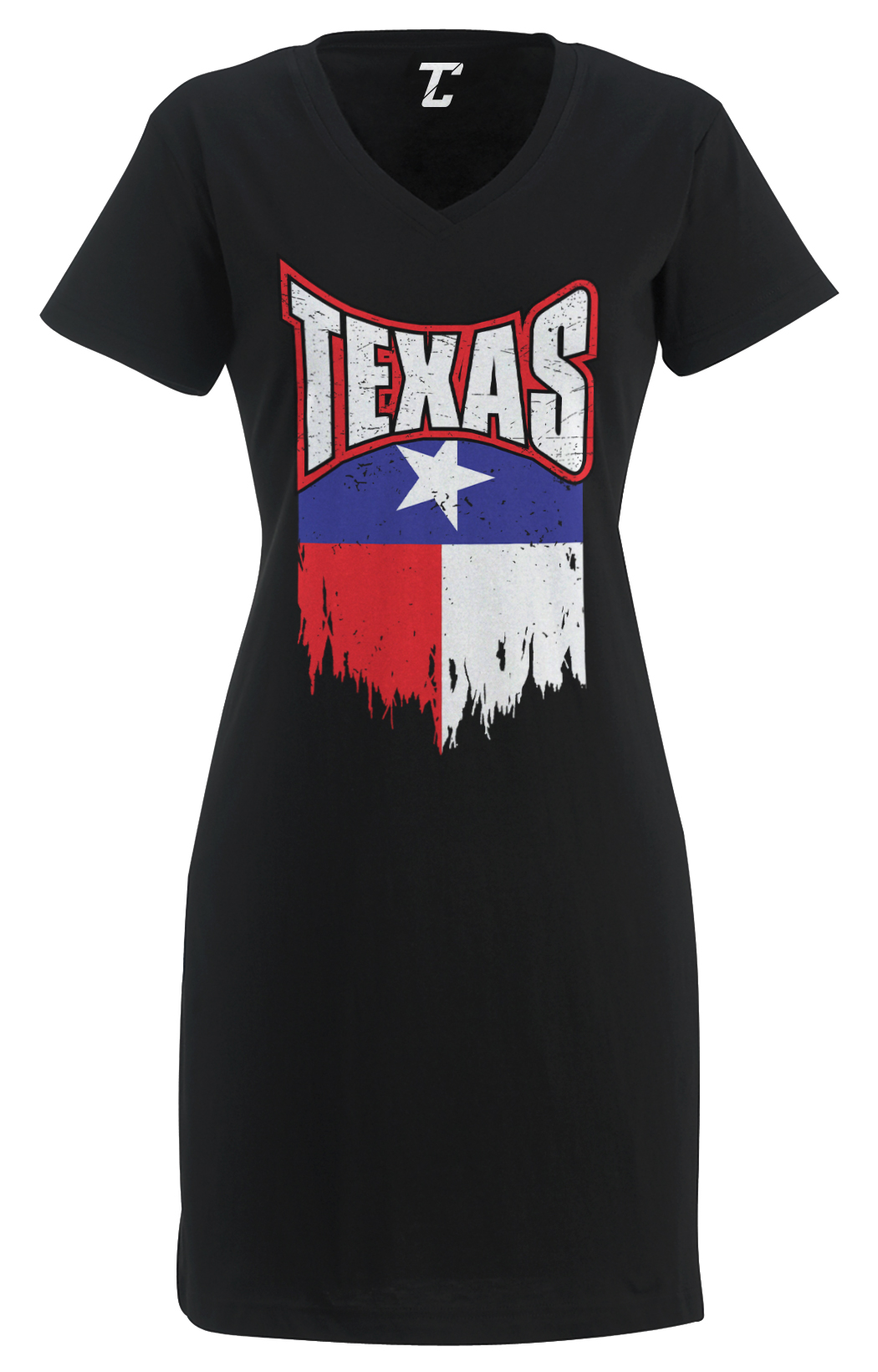Torn Texas Flag – USA United States Lone Star Pride Women&rsquo;s Dress