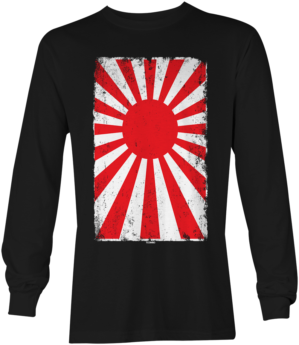 Distressed Japan Flag - Japanese Rising Sun Pride Proud Unisex