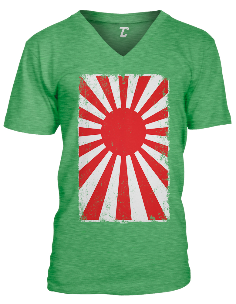 Distressed Japan Flag - Japanese Rising Sun Pride Proud