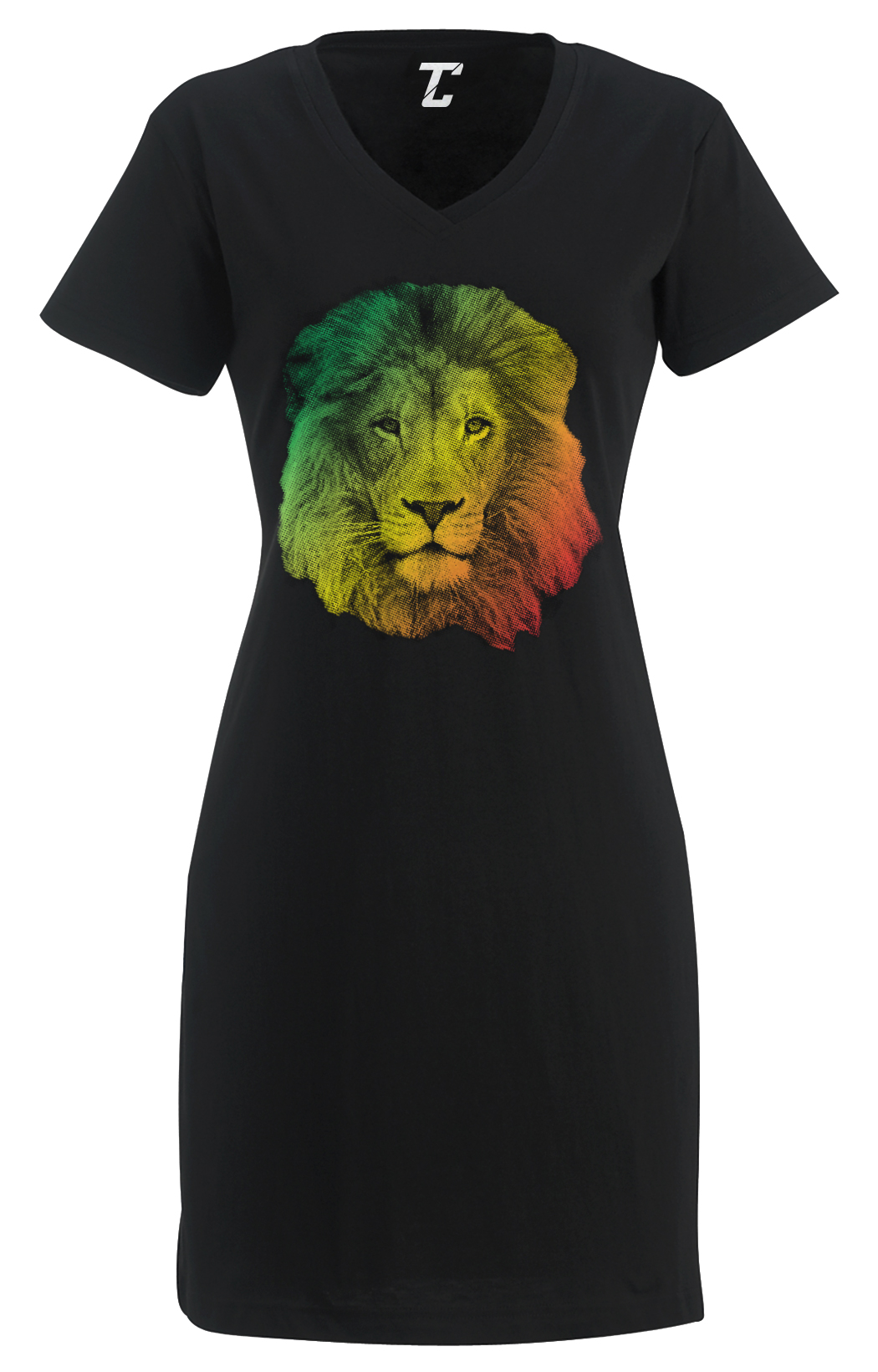 Lion Face – Rastafarian Jamaican Rawr Animal Women’s Dress
