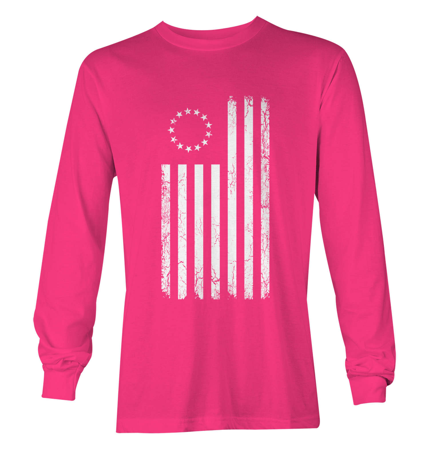 13 Colonies American Flag - Betsy Ross USA 1776 Unisex Long