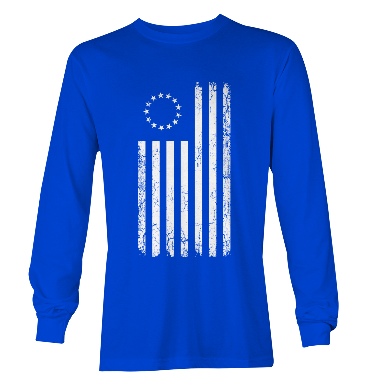 13 Colonies American Flag - Betsy Ross USA 1776 Unisex Long