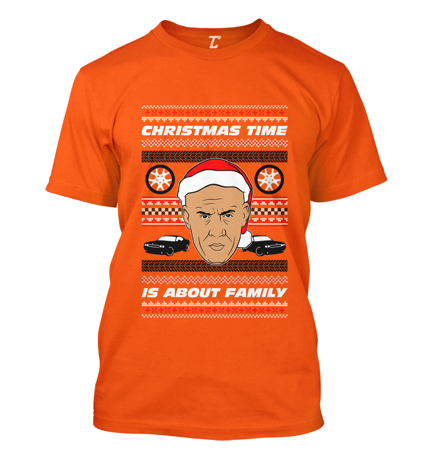 Christmas Time Is About Family - Furious Dom Toretto Men's T-shirt | eBay