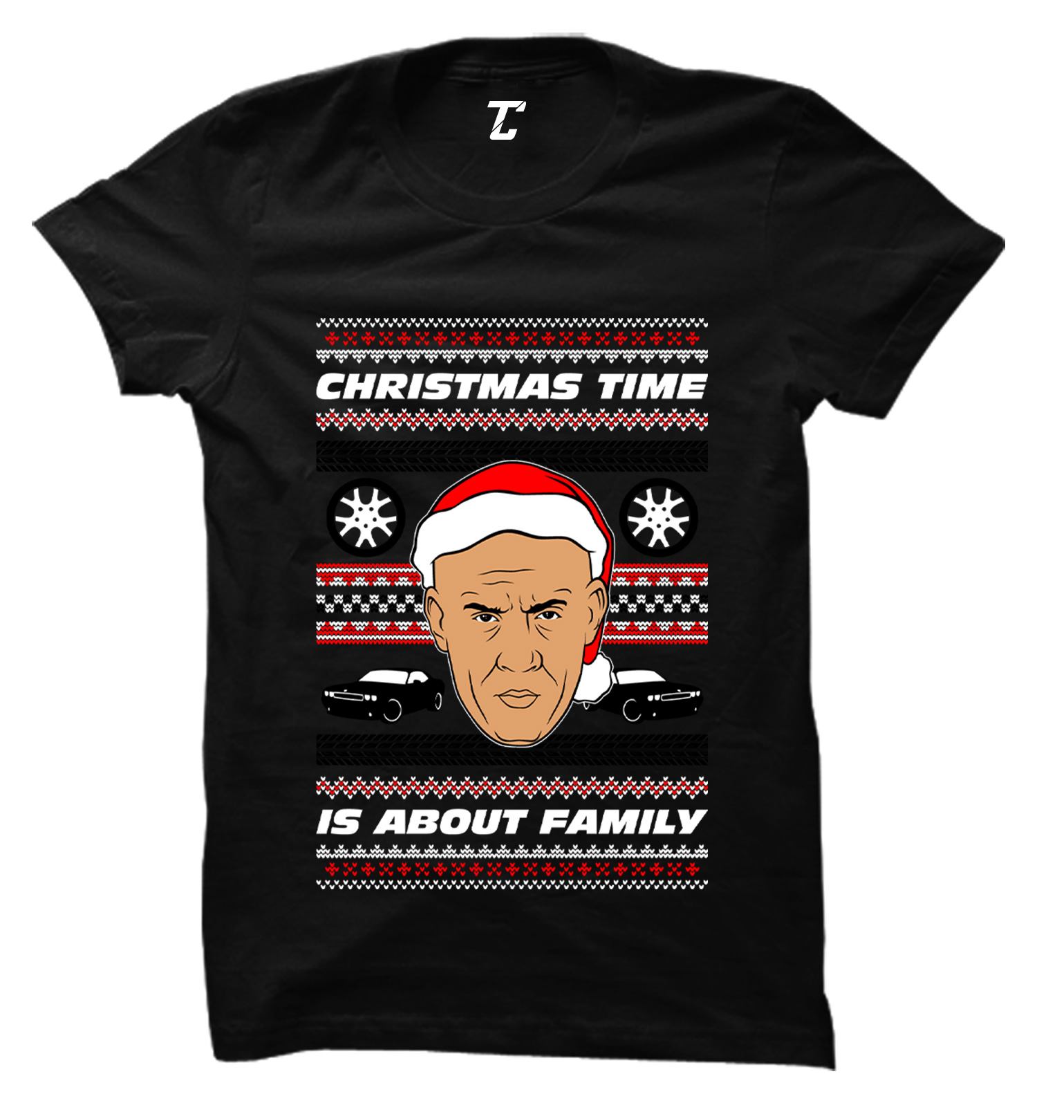 Christmas Time Is About Family – Furious Dom Toretto Women’s T-shirt