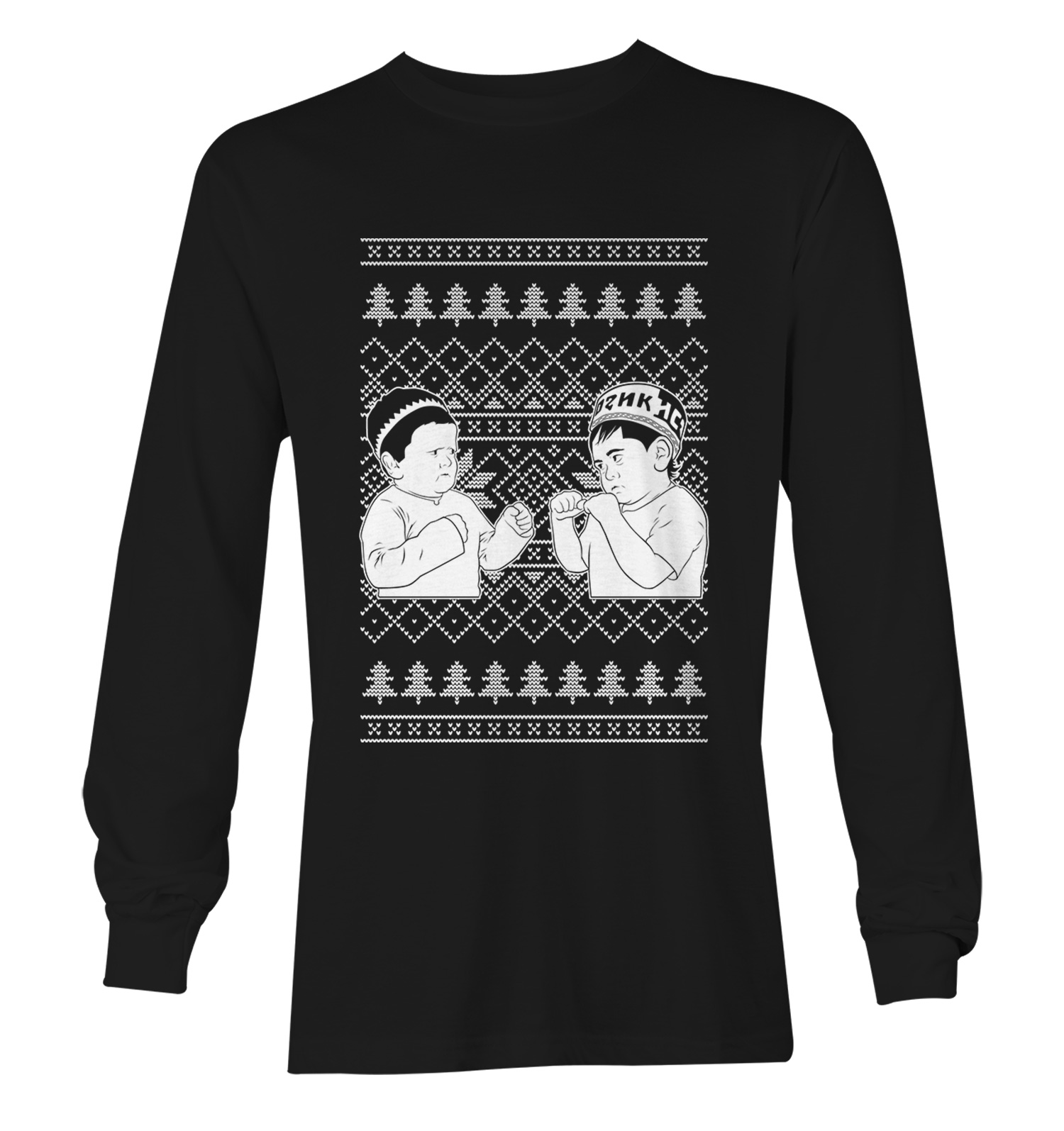 Hasbulla Vs. Abdu Rozik – Meme Boxers Little Men Viral Unisex Long Sleeve Shirt