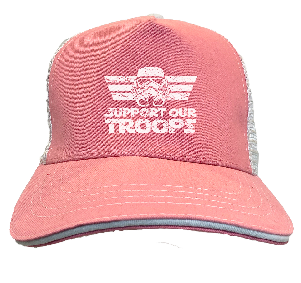 Support Our Troops - Sci Fi Movie Parody Space Force Twill Soft Mesh Trucker Hat - Picture 18 of 20