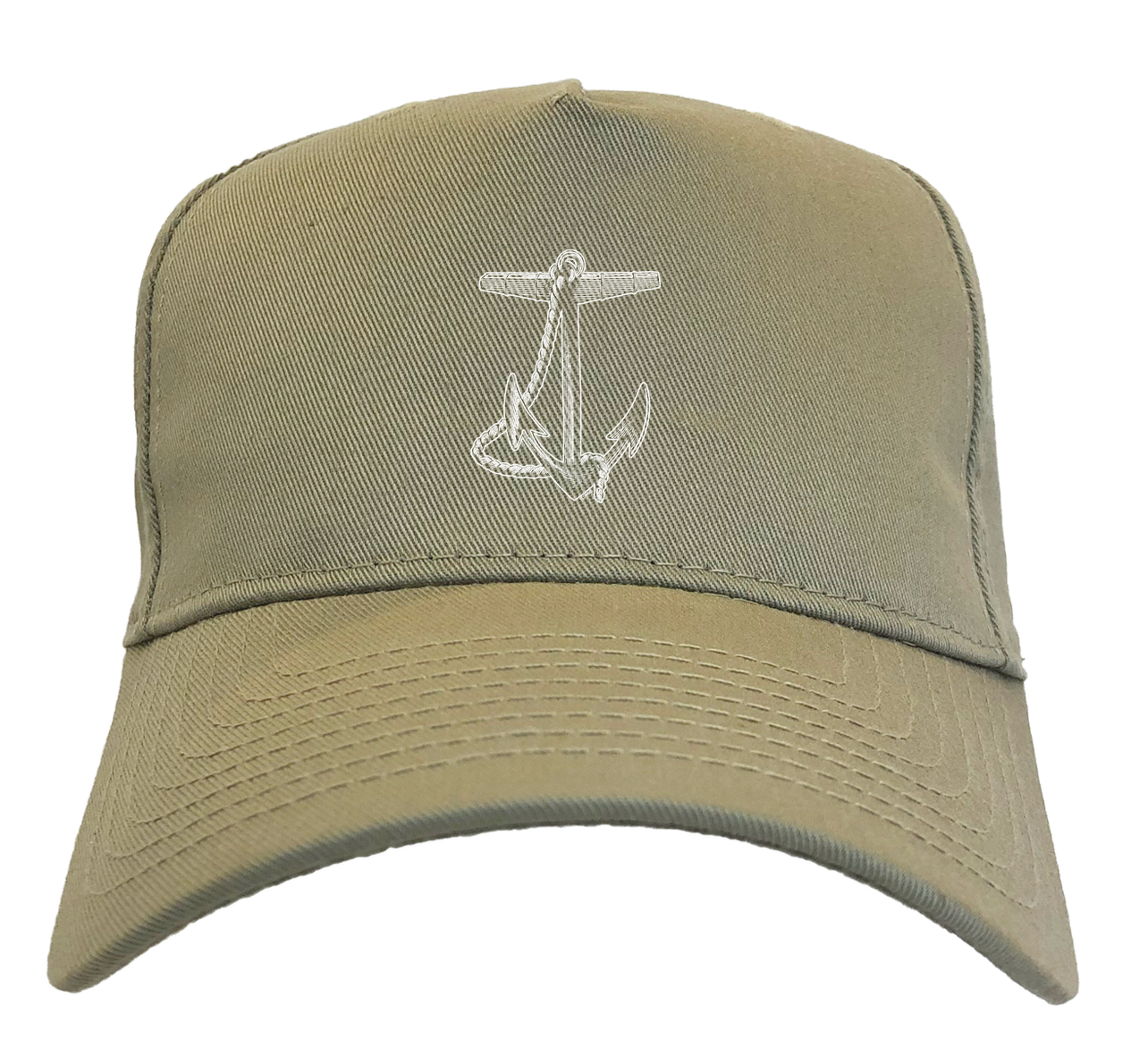 Anchor - Captain First Mate Boat Sail Beach 5-Panel Snapback 