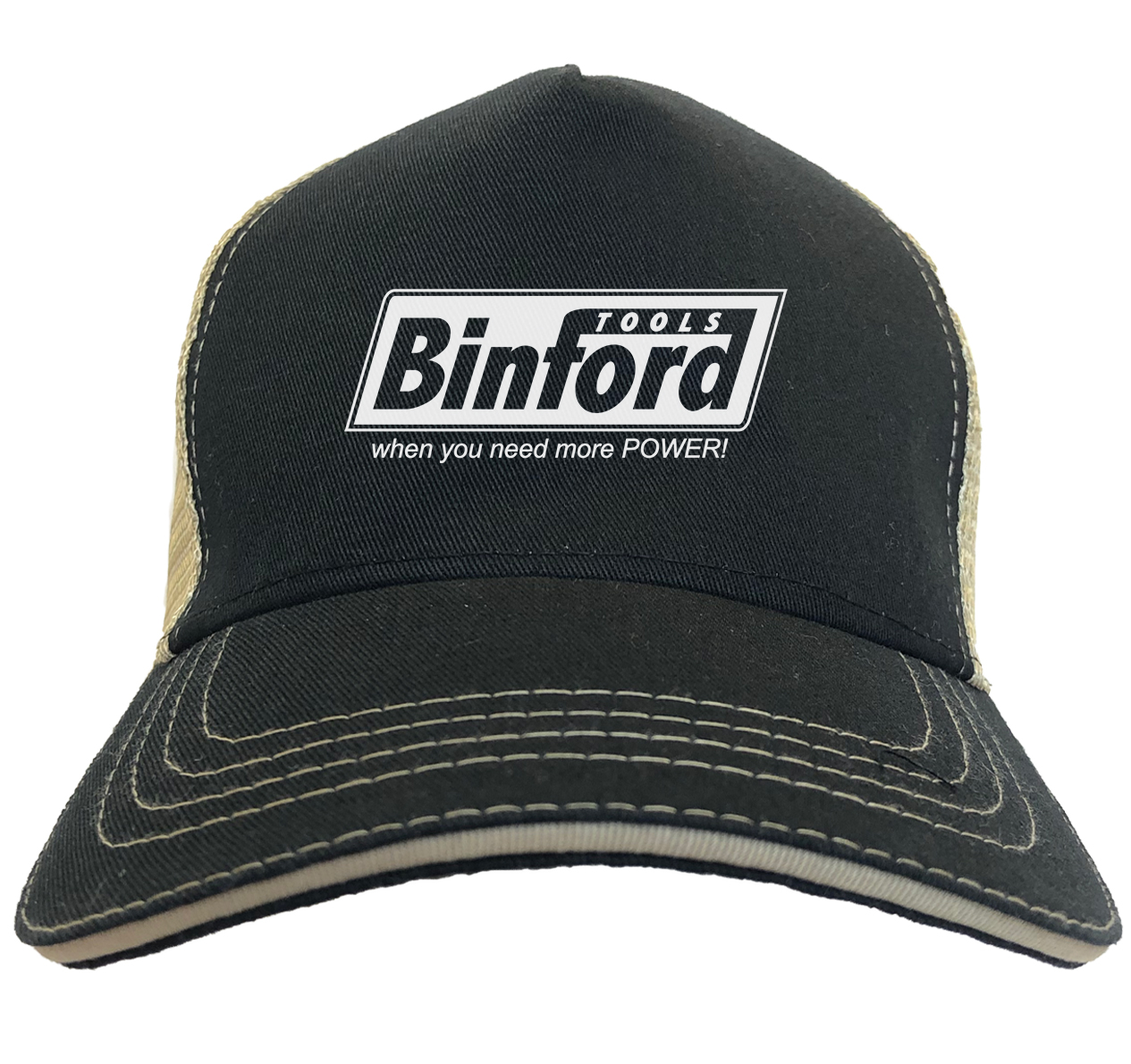 Binford Tools – TV Show Parody Al Tim Toolman Twill Soft Mesh Trucker Hat
