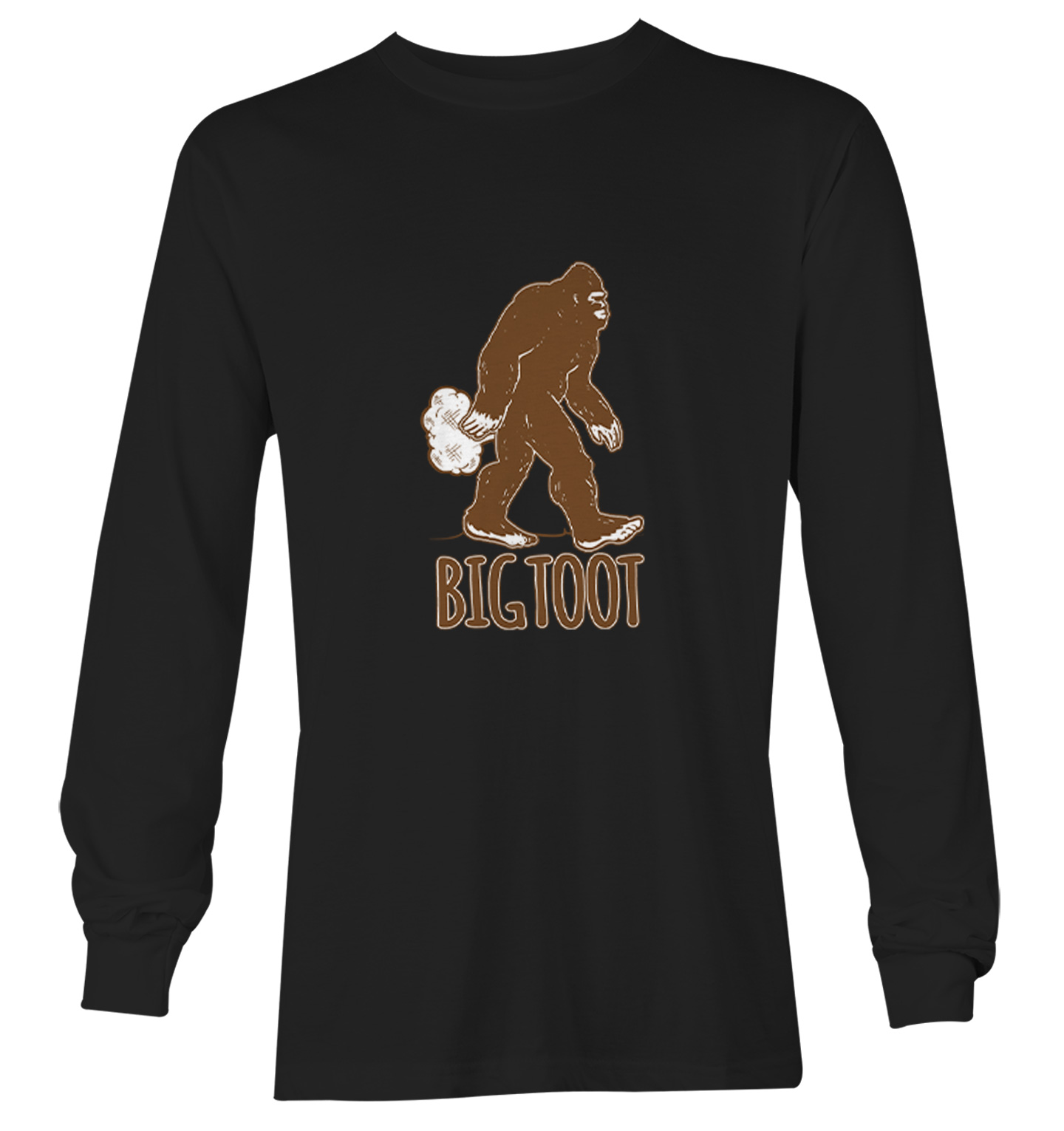 Big Toot - Big Foot Sasquatch Fart Funny Youth T-Shirt - Picture 13 of 20