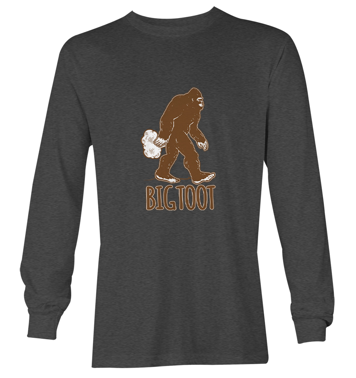 Big Toot - Big Foot Sasquatch Fart Funny Youth T-Shirt - Picture 14 of 20