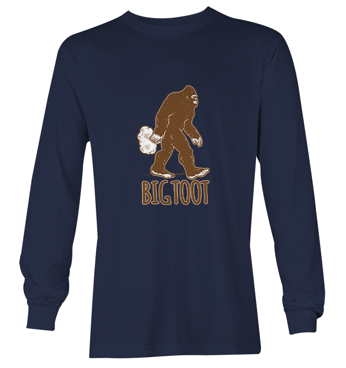 Big Toot - Big Foot Sasquatch Fart Funny Youth T-Shirt - Picture 17 of 20
