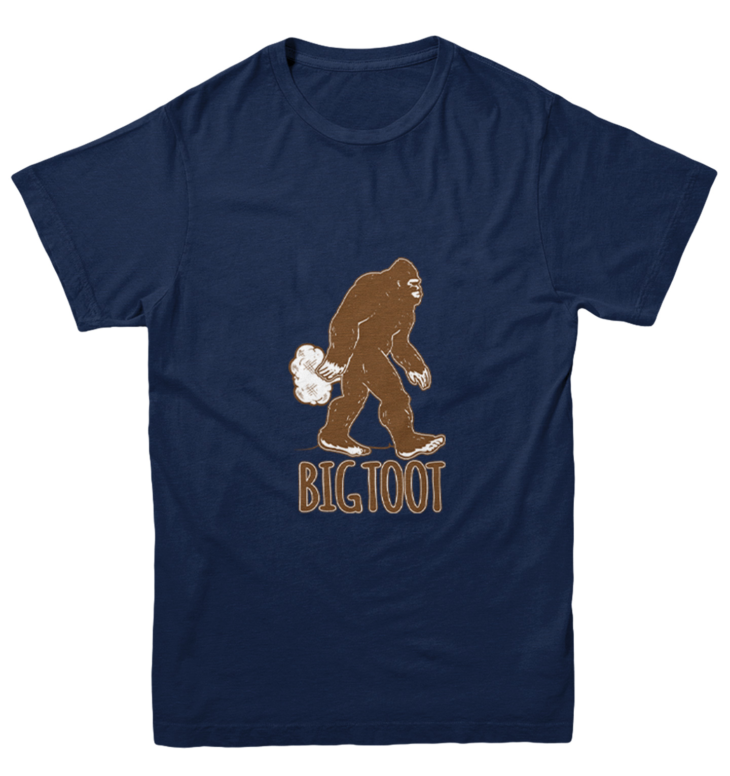 Big Toot - Big Foot Sasquatch Fart Funny Youth T-Shirt - Picture 7 of 20