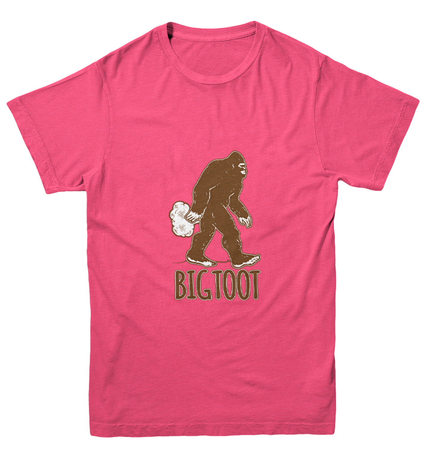 Big Toot - Big Foot Sasquatch Fart Funny Youth T-Shirt - Picture 9 of 20