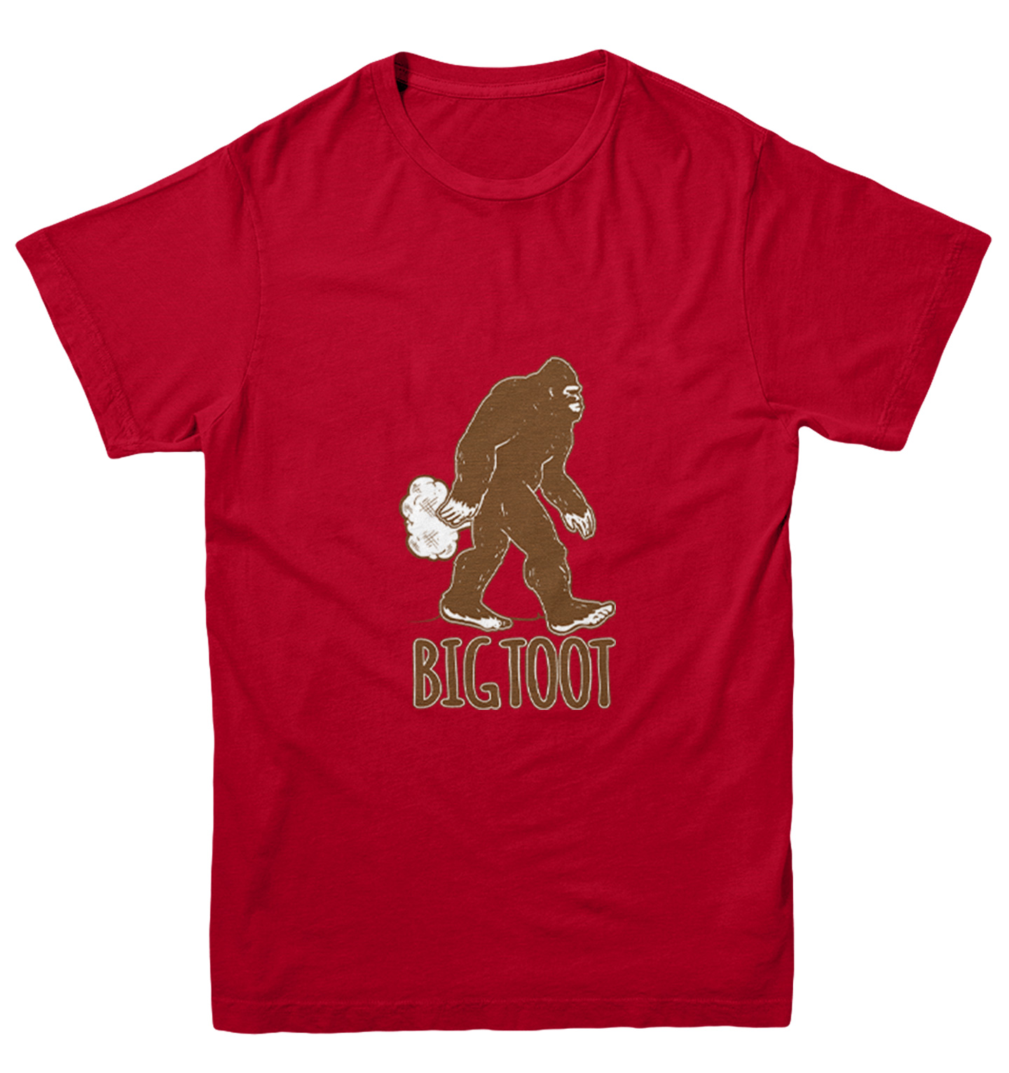Big Toot - Big Foot Sasquatch Fart Funny Youth T-Shirt - Picture 11 of 20