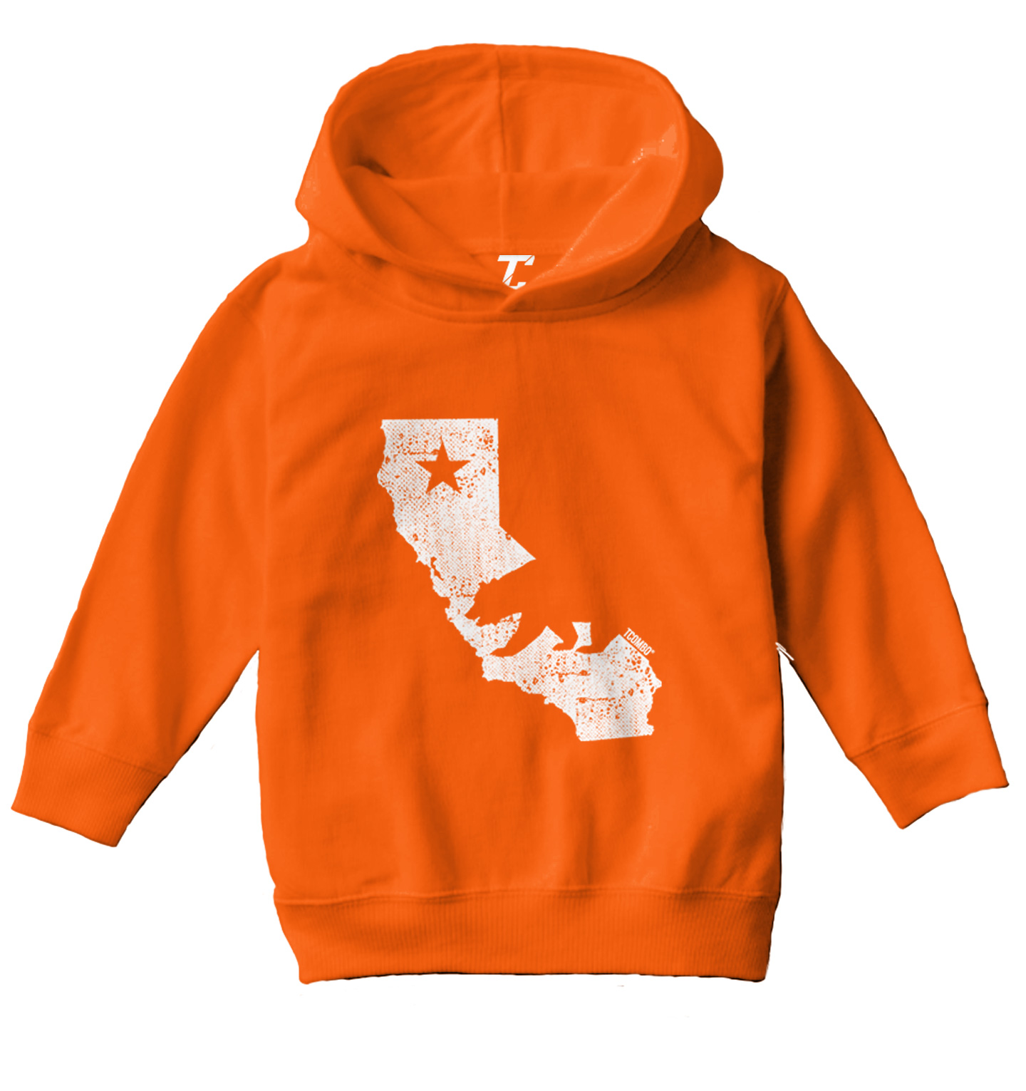 Cali State Map - California Bear Flag USA United States Toddler/Youth Hoodie - Picture 8 of 12