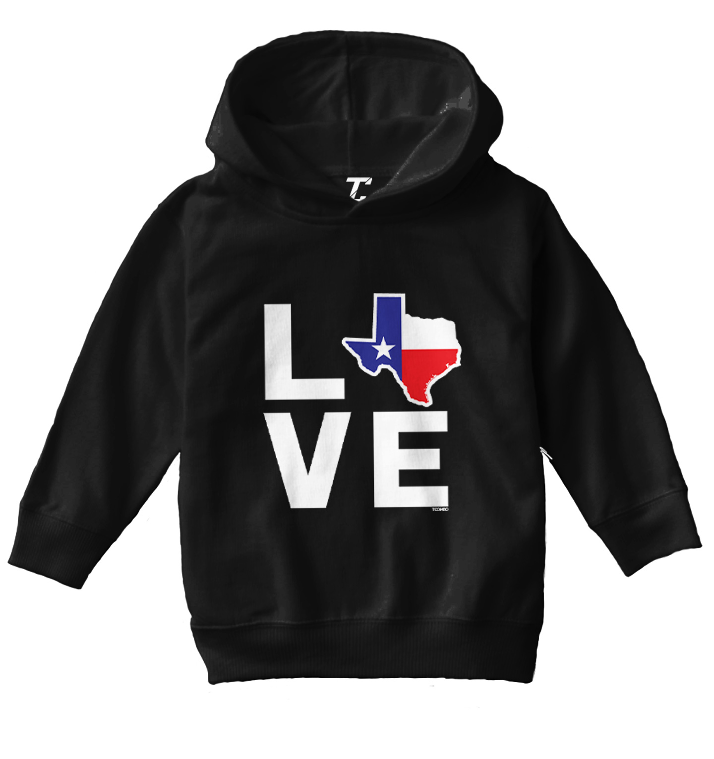 Love Texas - Texan Pride Lone Star State United States Toddler/Youth Hoodie - Picture 2 of 12