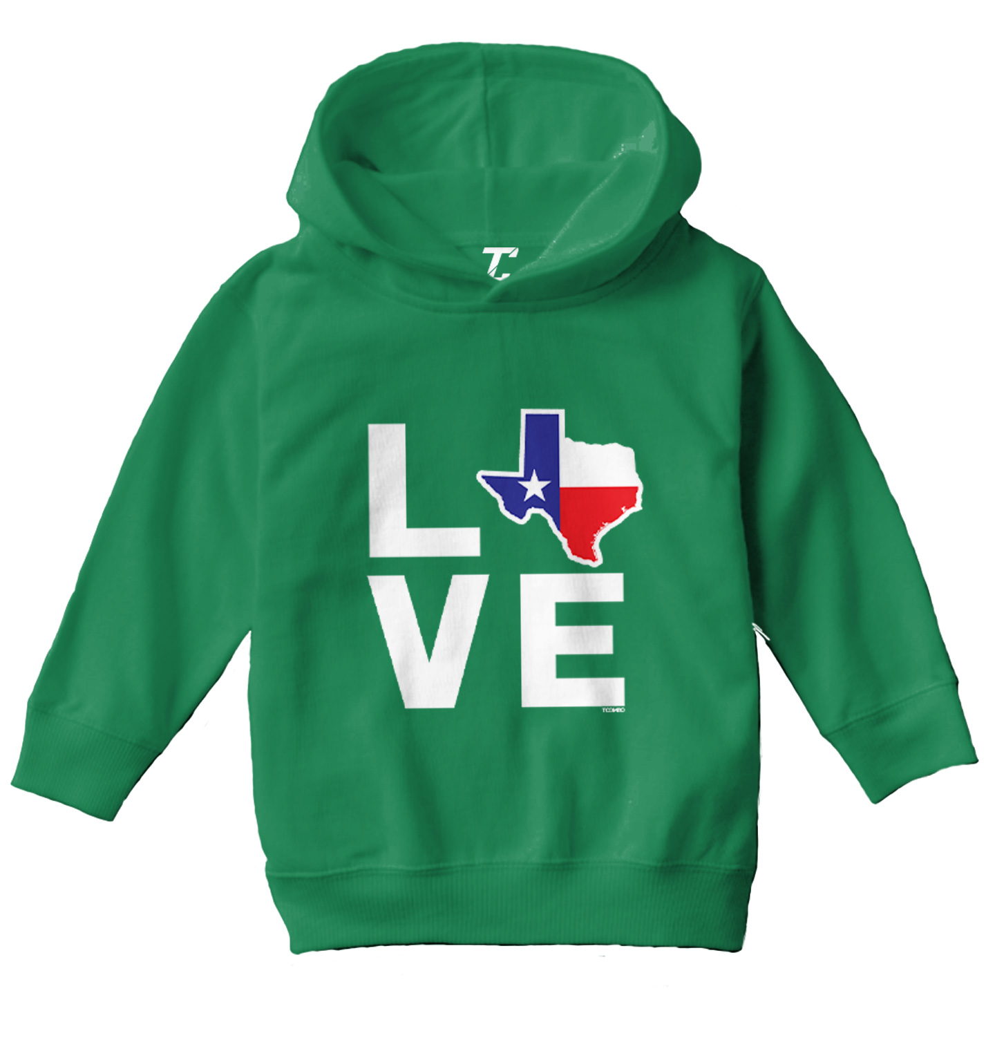 Love Texas - Texan Pride Lone Star State United States Toddler/Youth Hoodie - Picture 5 of 12