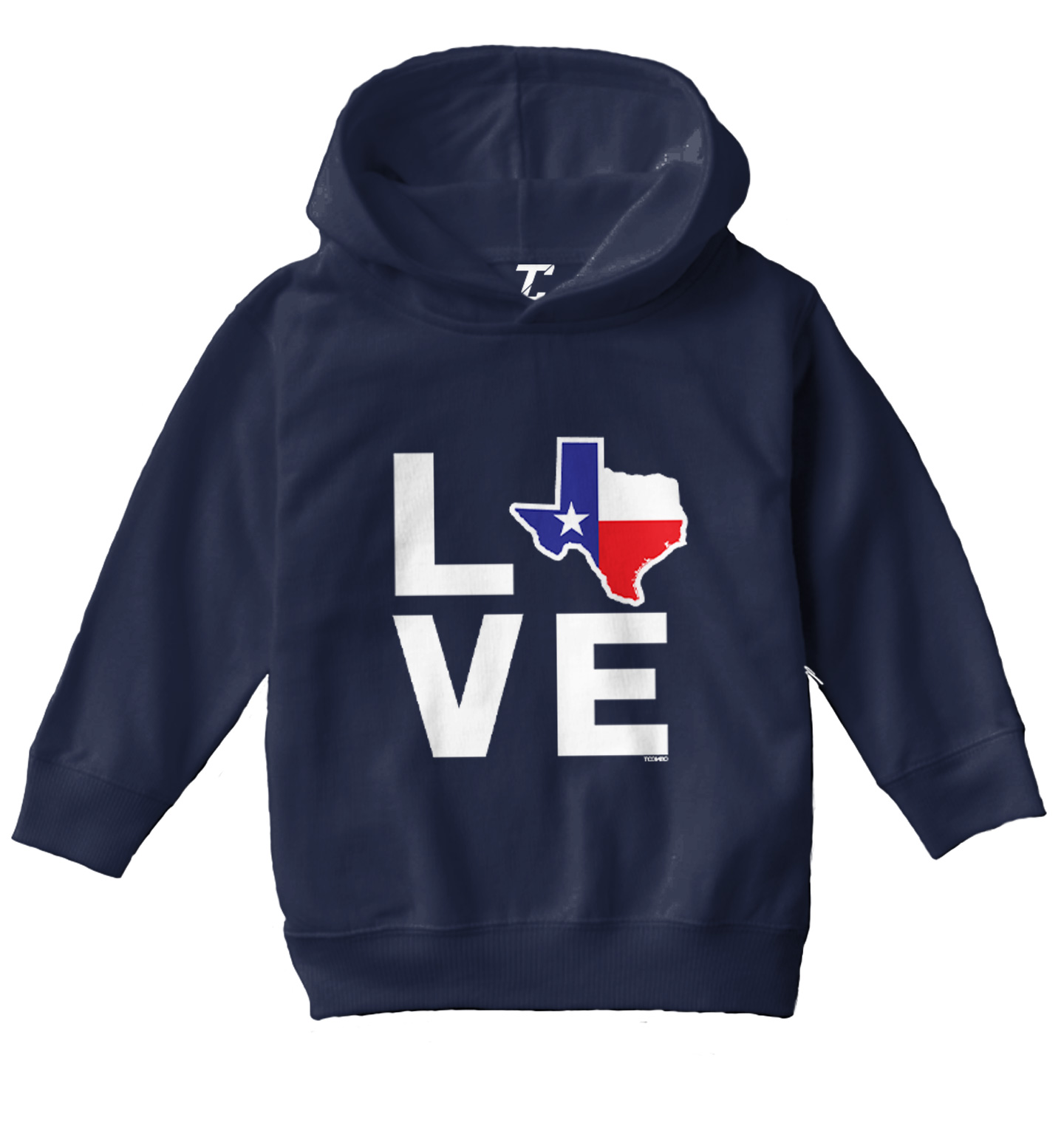 Love Texas - Texan Pride Lone Star State United States Toddler/Youth Hoodie - Picture 7 of 12