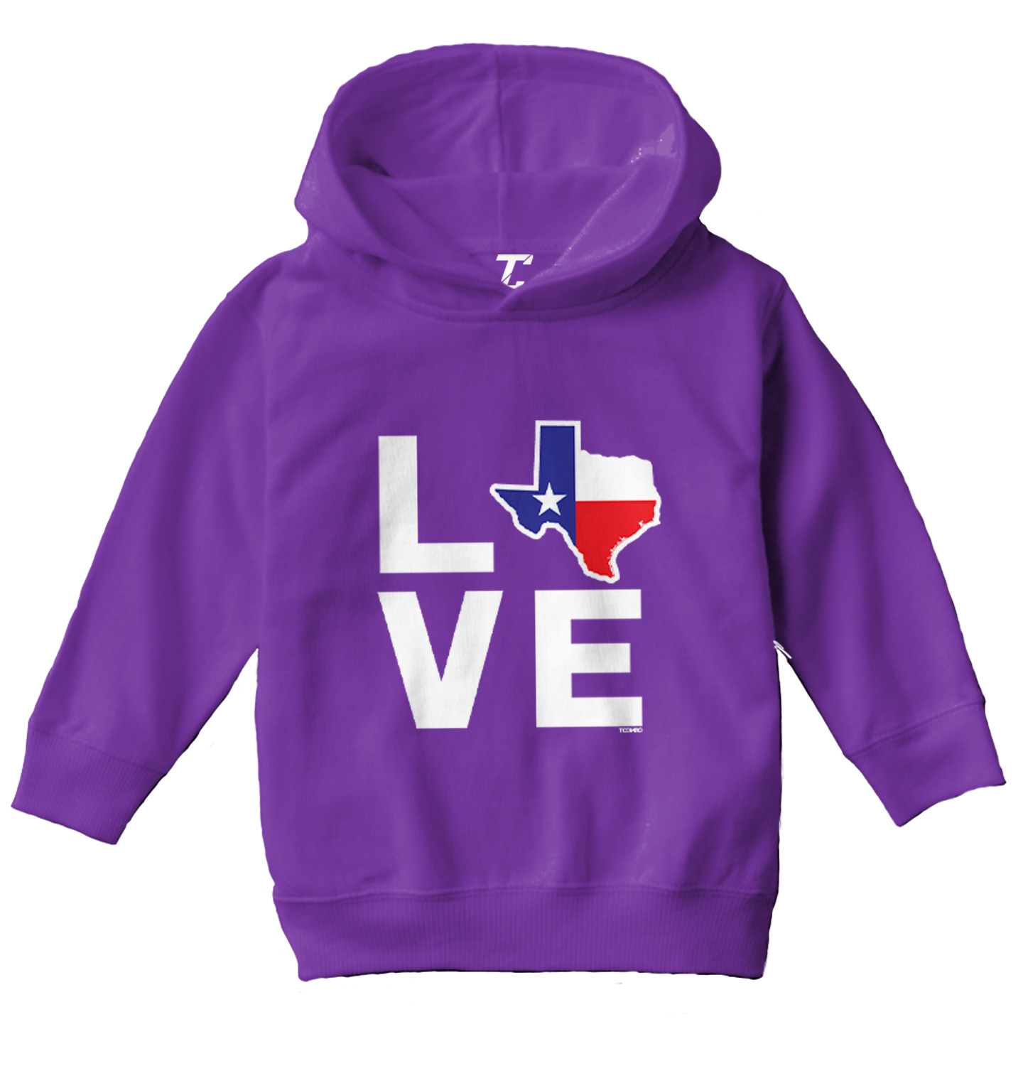 Love Texas - Texan Pride Lone Star State United States Toddler/Youth Hoodie - Picture 9 of 12