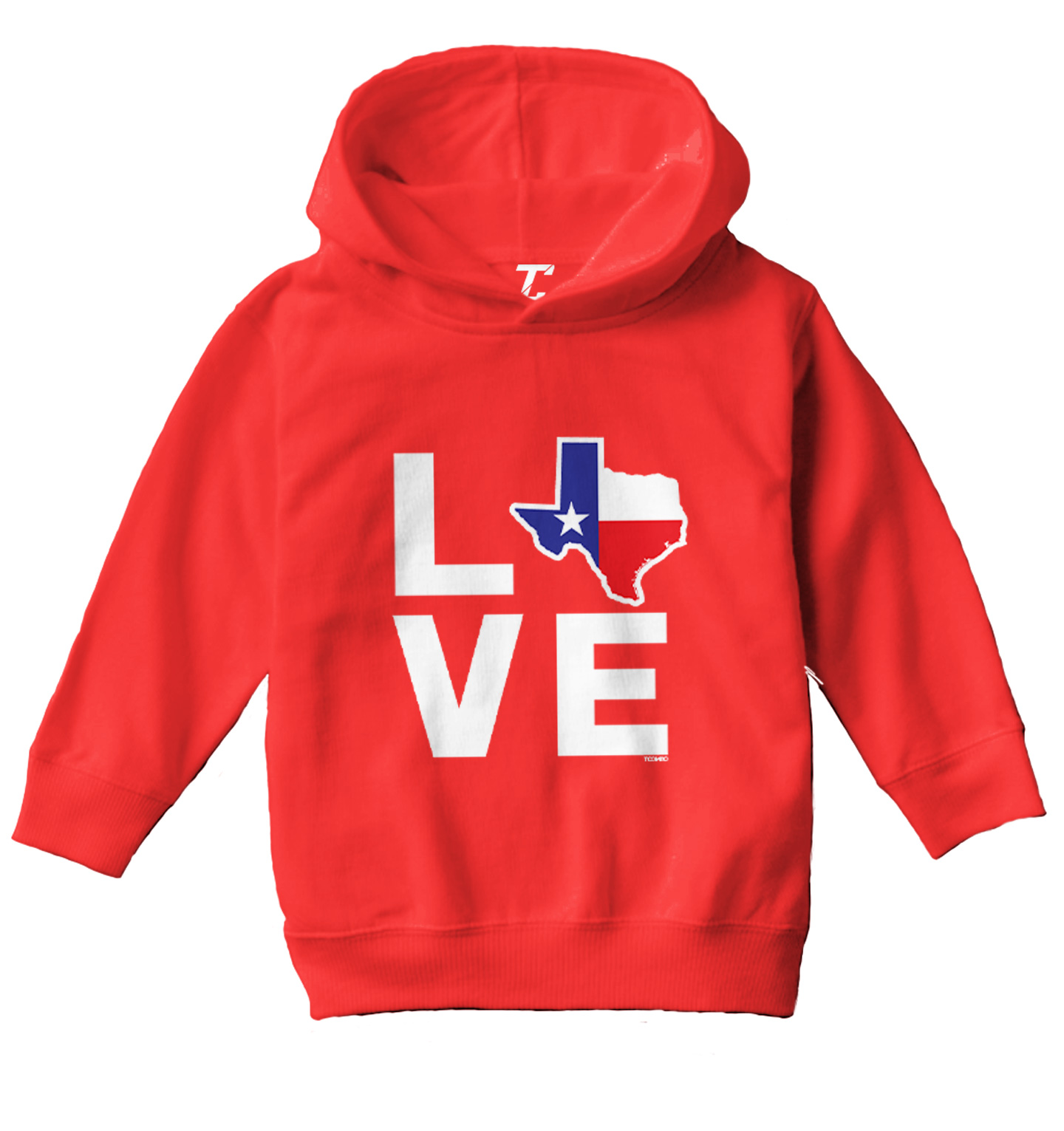 Love Texas - Texan Pride Lone Star State United States Toddler/Youth Hoodie - Picture 10 of 12