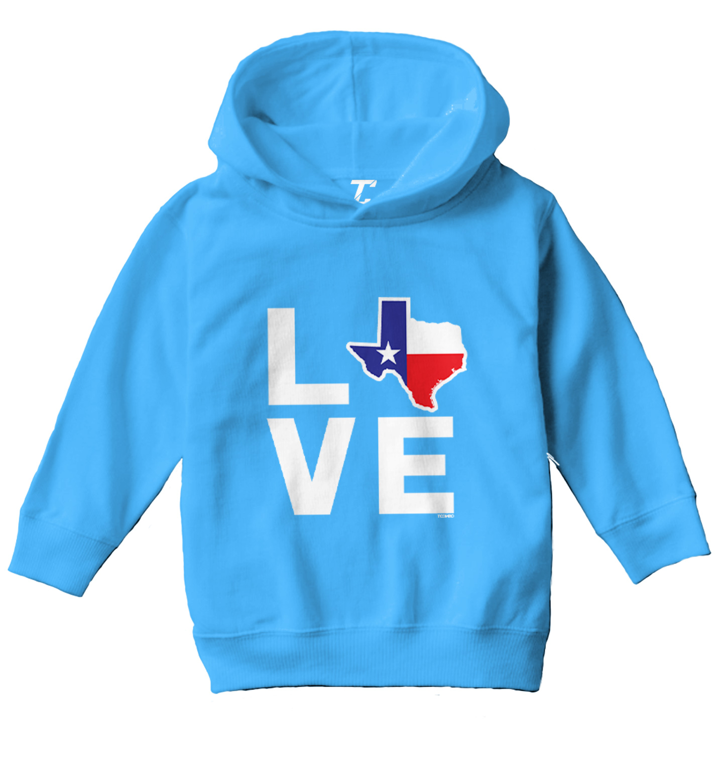 Love Texas - Texan Pride Lone Star State United States Toddler/Youth Hoodie - Picture 12 of 12