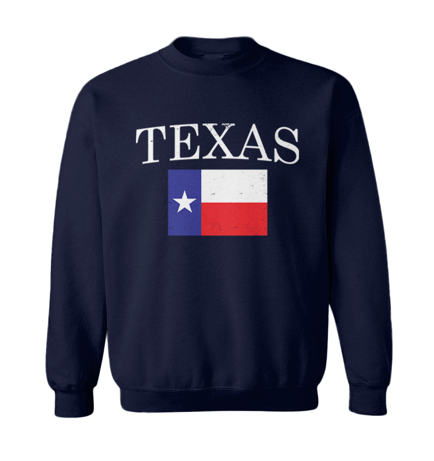 Texas With Flag - Texan Pride Lone Star United States Toddler Crewneck Sweater - Picture 5 of 8