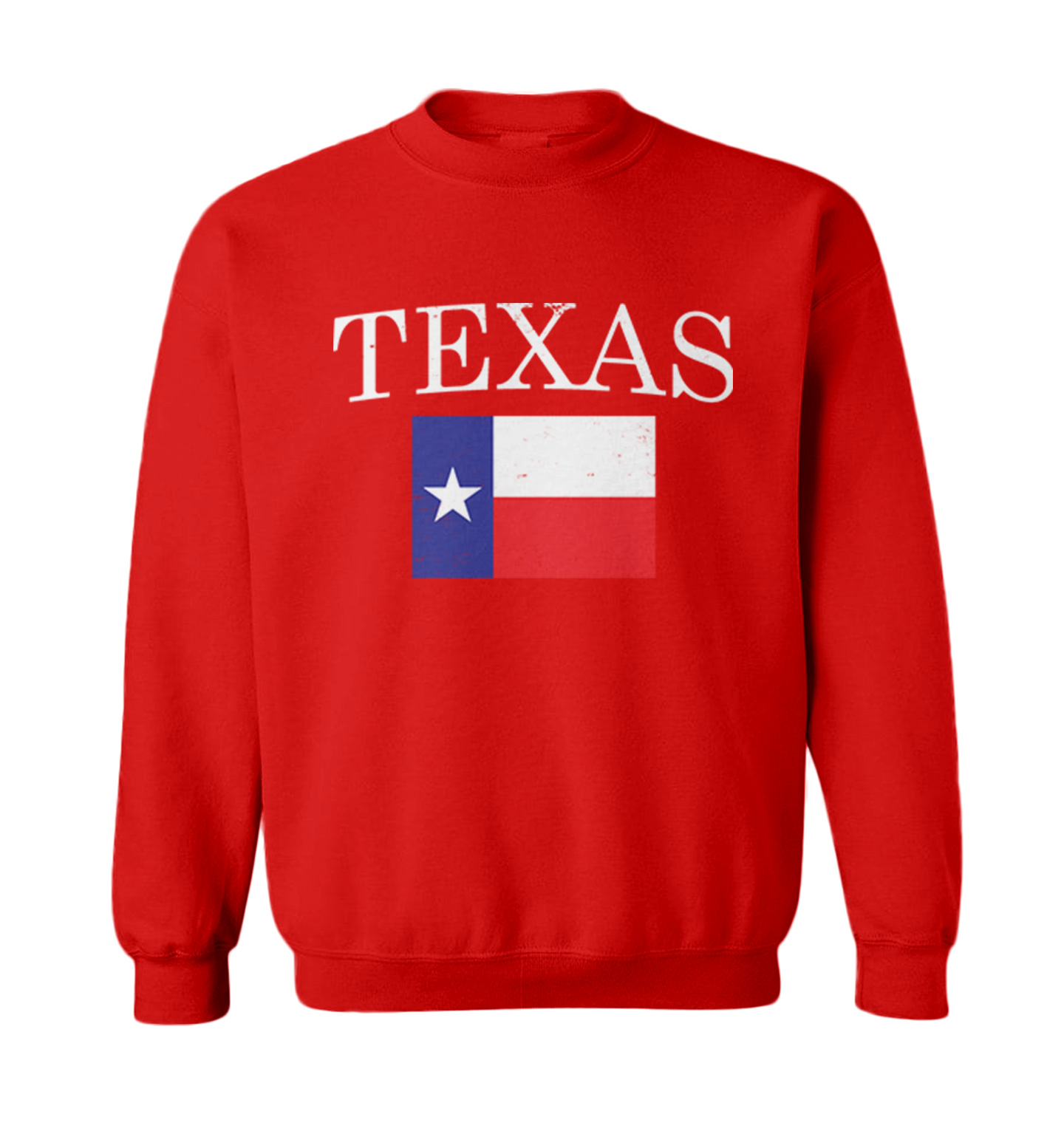 Texas With Flag - Texan Pride Lone Star United States Toddler Crewneck Sweater - Picture 7 of 8