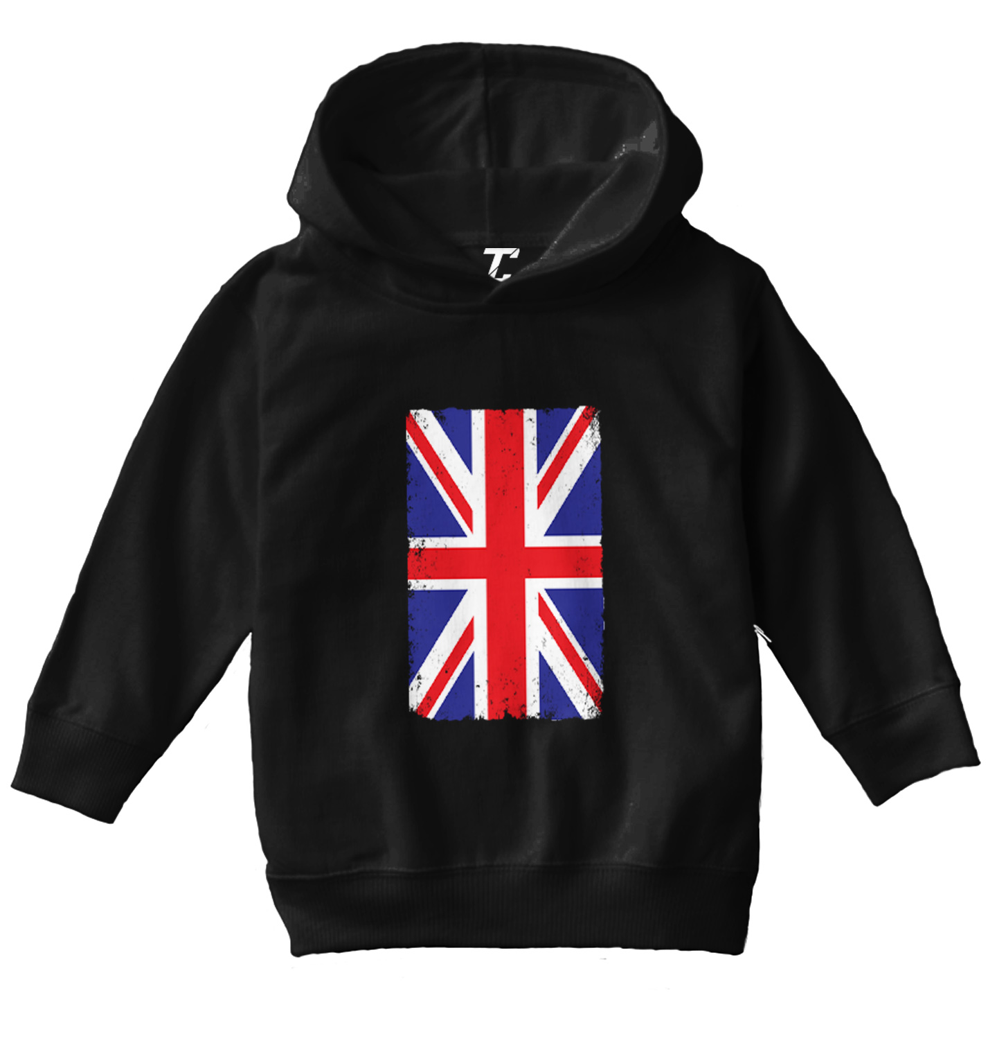 Great Britain Flag - United Kingdom British Toddler/Youth Hoodie - Picture 2 of 12