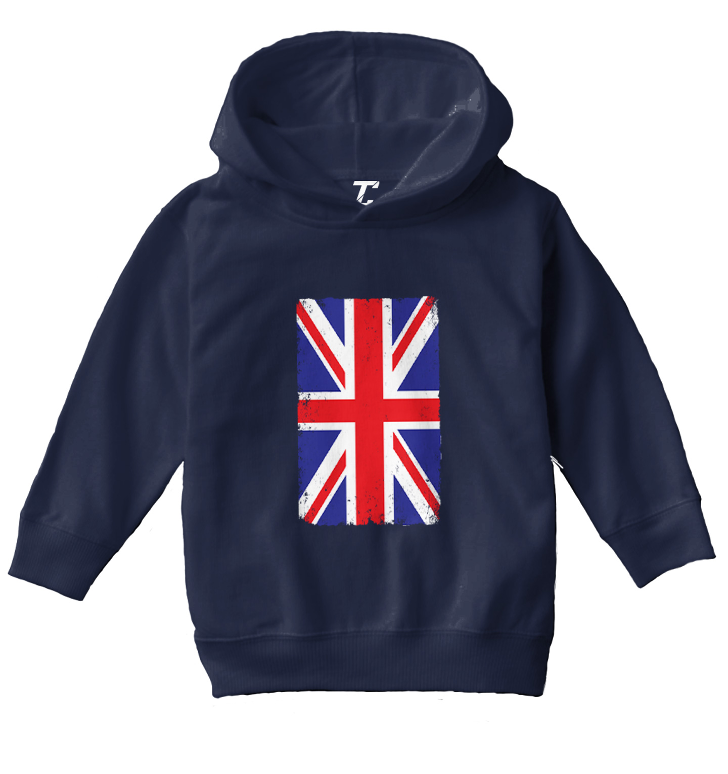 Great Britain Flag - United Kingdom British Toddler/Youth Hoodie - Picture 7 of 12