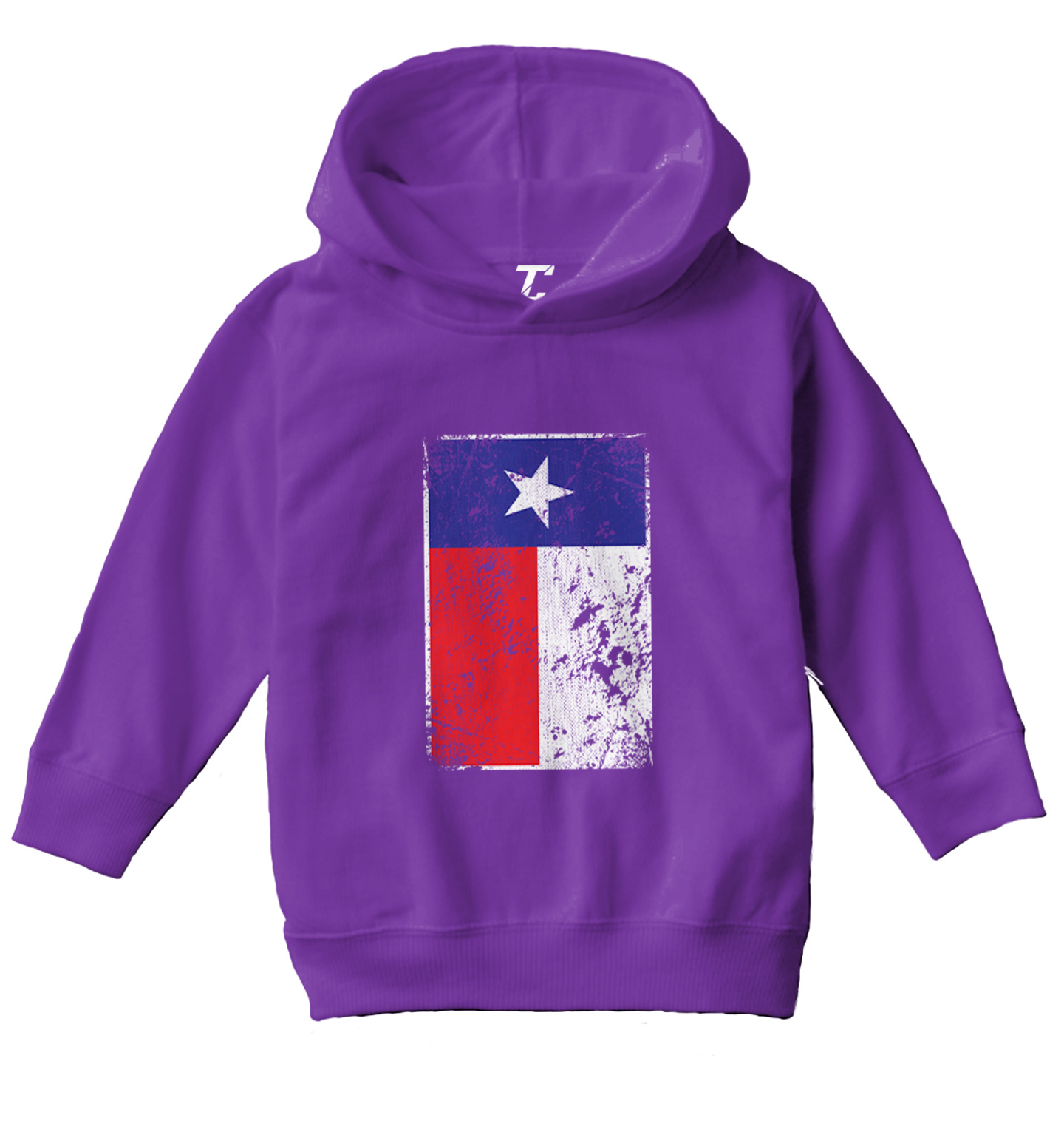 Texas Flag - Texan Strong Pride Lone Star United Staes Toddler/Youth Hoodie - Picture 9 of 12