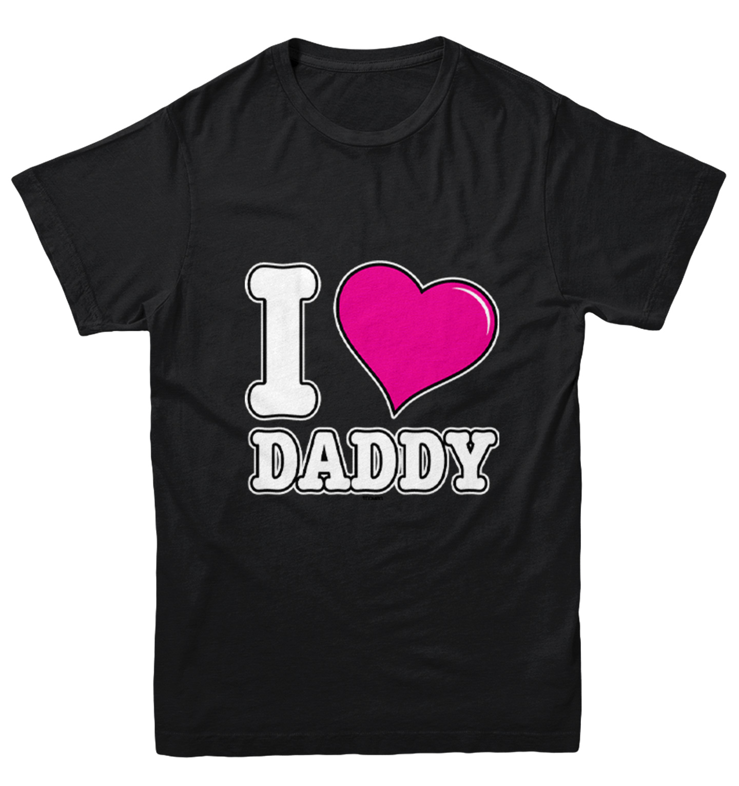 I Love Daddy - Father's Day Son Daughter Dad Youth T-Shirt - Picture 2 of 20