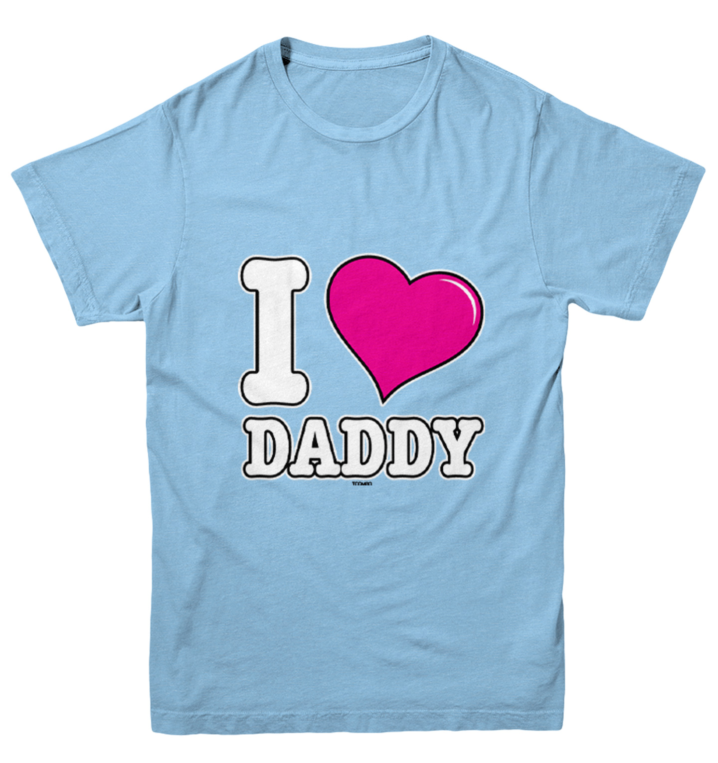I Love Daddy - Father's Day Son Daughter Dad Youth T-Shirt - Picture 5 of 20