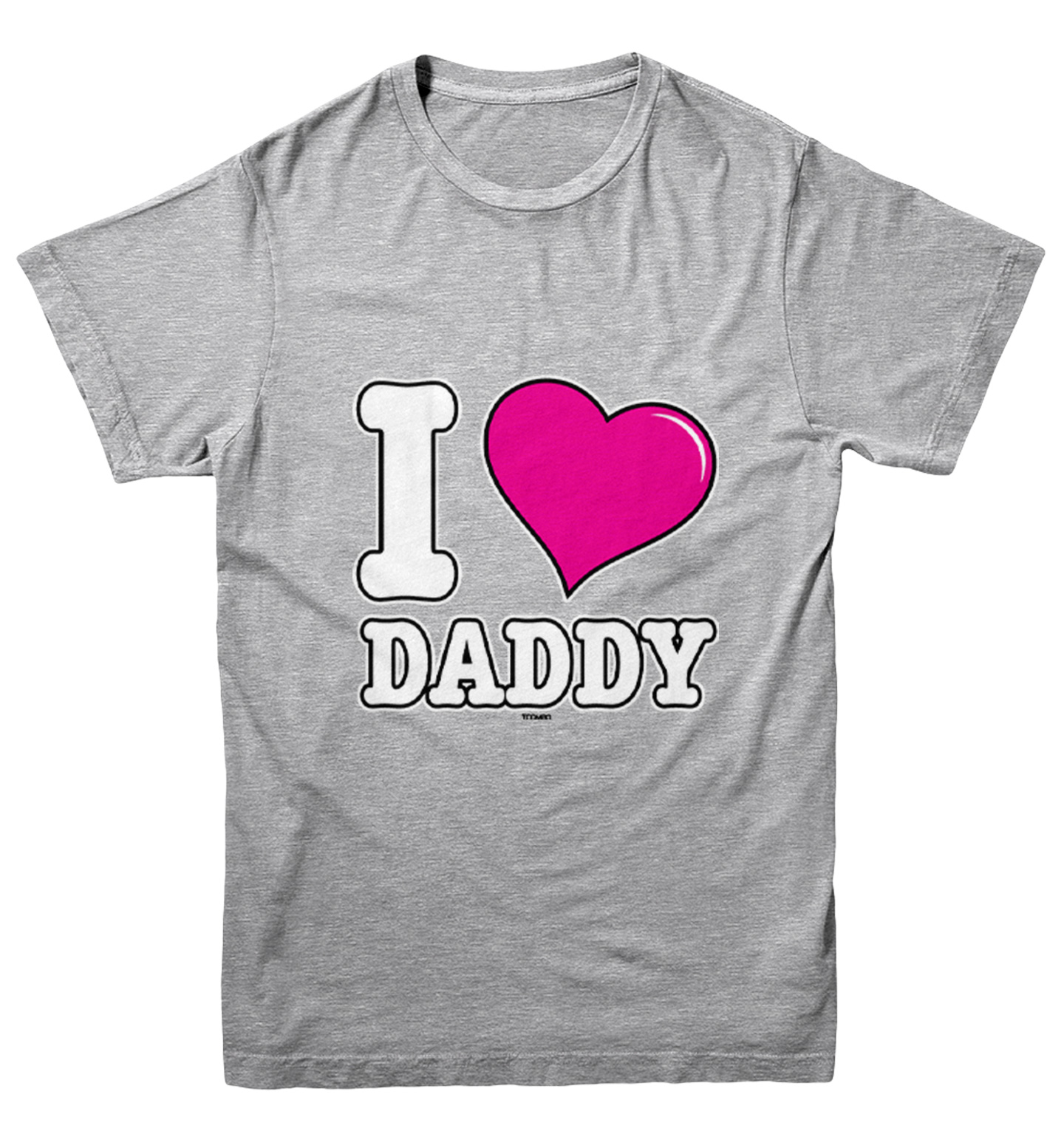 I Love Daddy - Father's Day Son Daughter Dad Youth T-Shirt - Picture 6 of 20