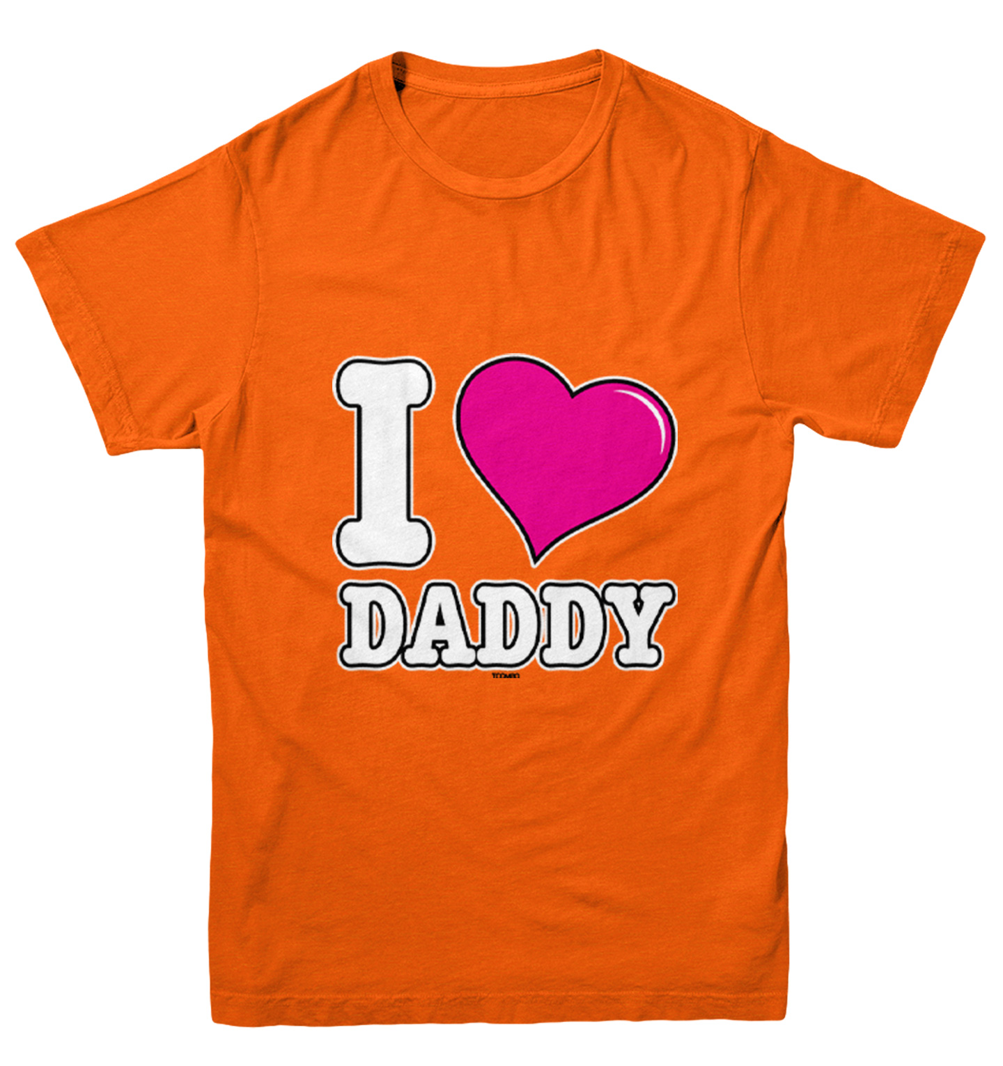 I Love Daddy - Father's Day Son Daughter Dad Youth T-Shirt - Picture 8 of 20