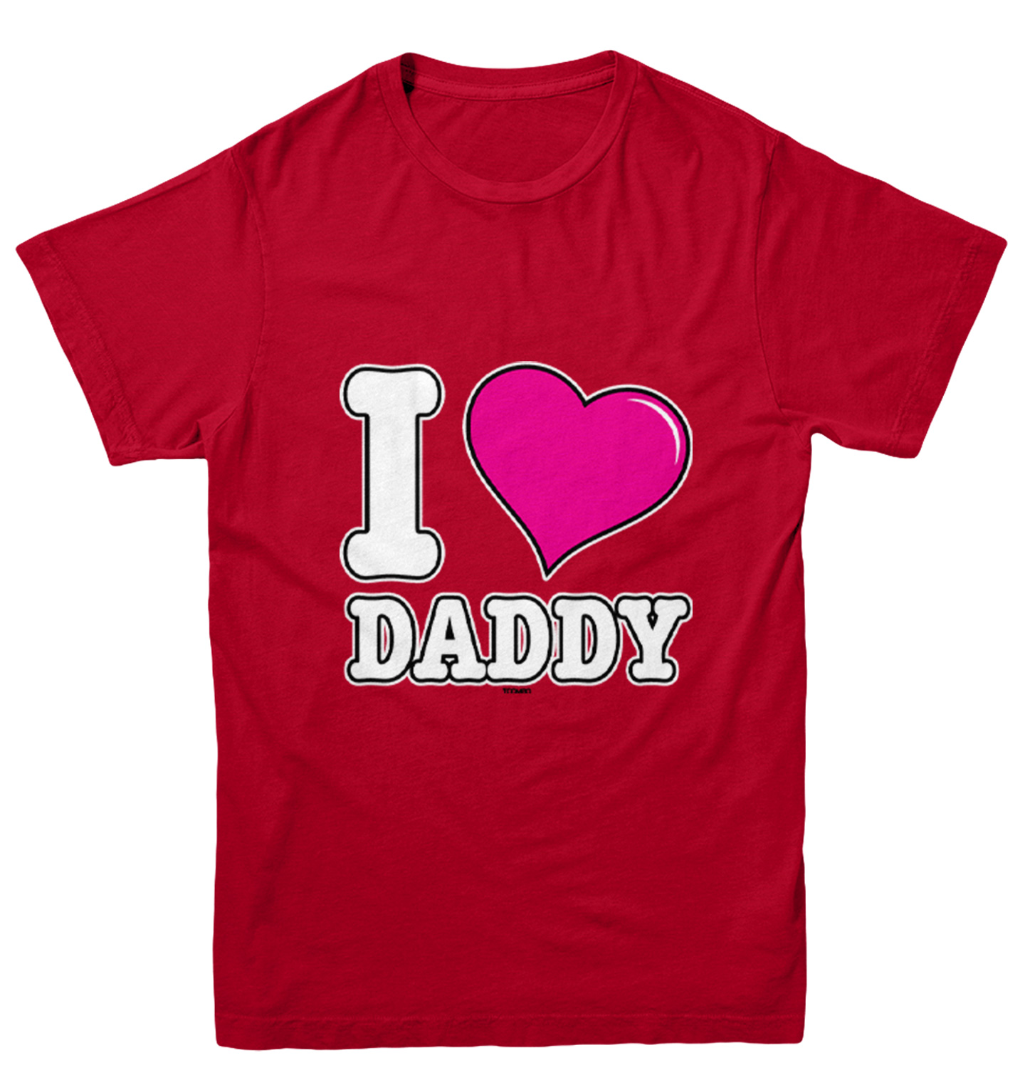 I Love Daddy - Father's Day Son Daughter Dad Youth T-Shirt - Picture 11 of 20