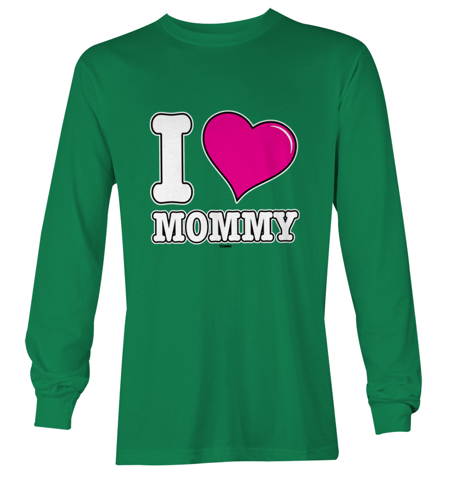 I Love Mommy - Mother's Day Mom Son Daughter Youth T-Shirt - Picture 15 of 20