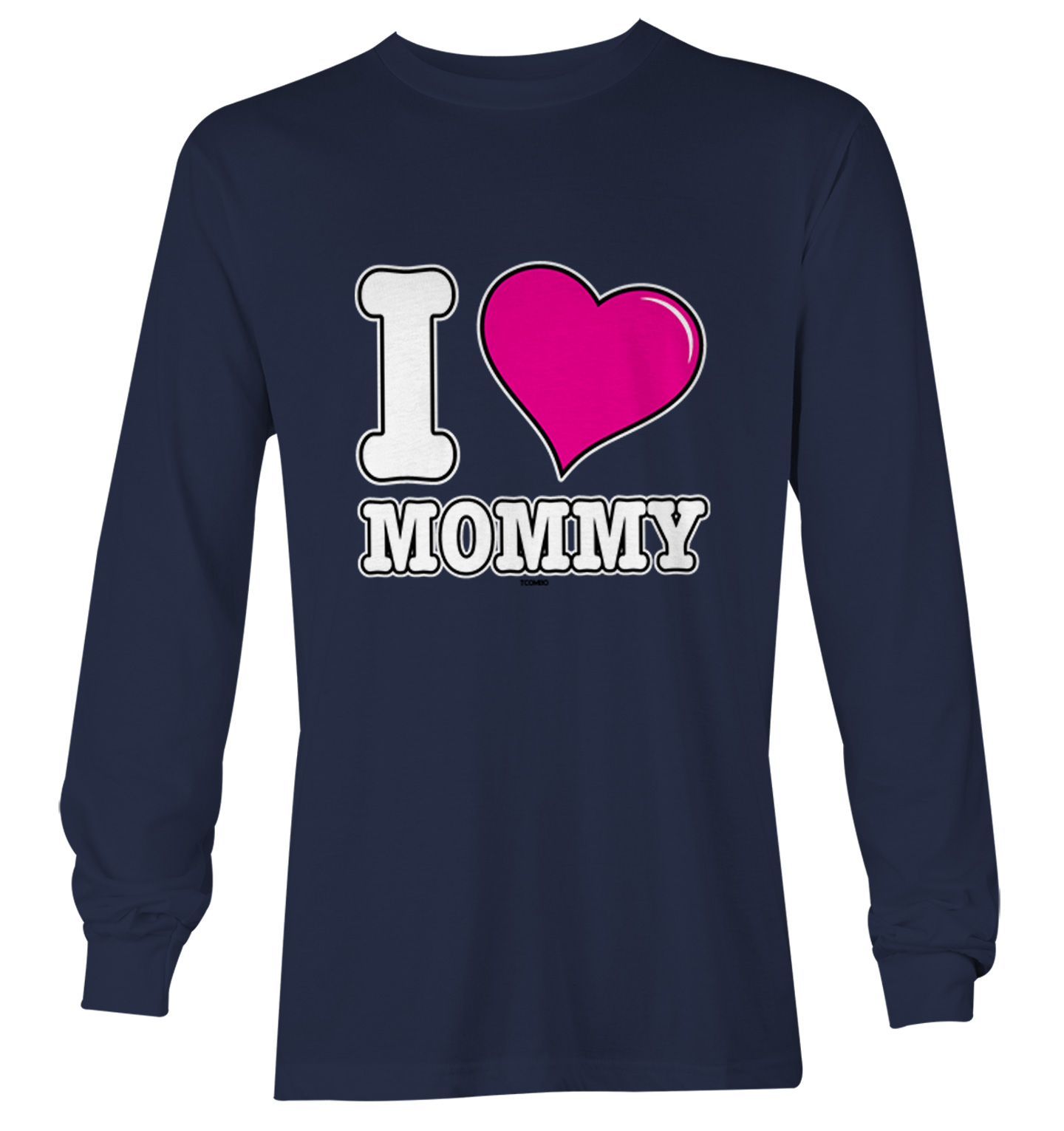 I Love Mommy - Mother's Day Mom Son Daughter Youth T-Shirt - Picture 17 of 20