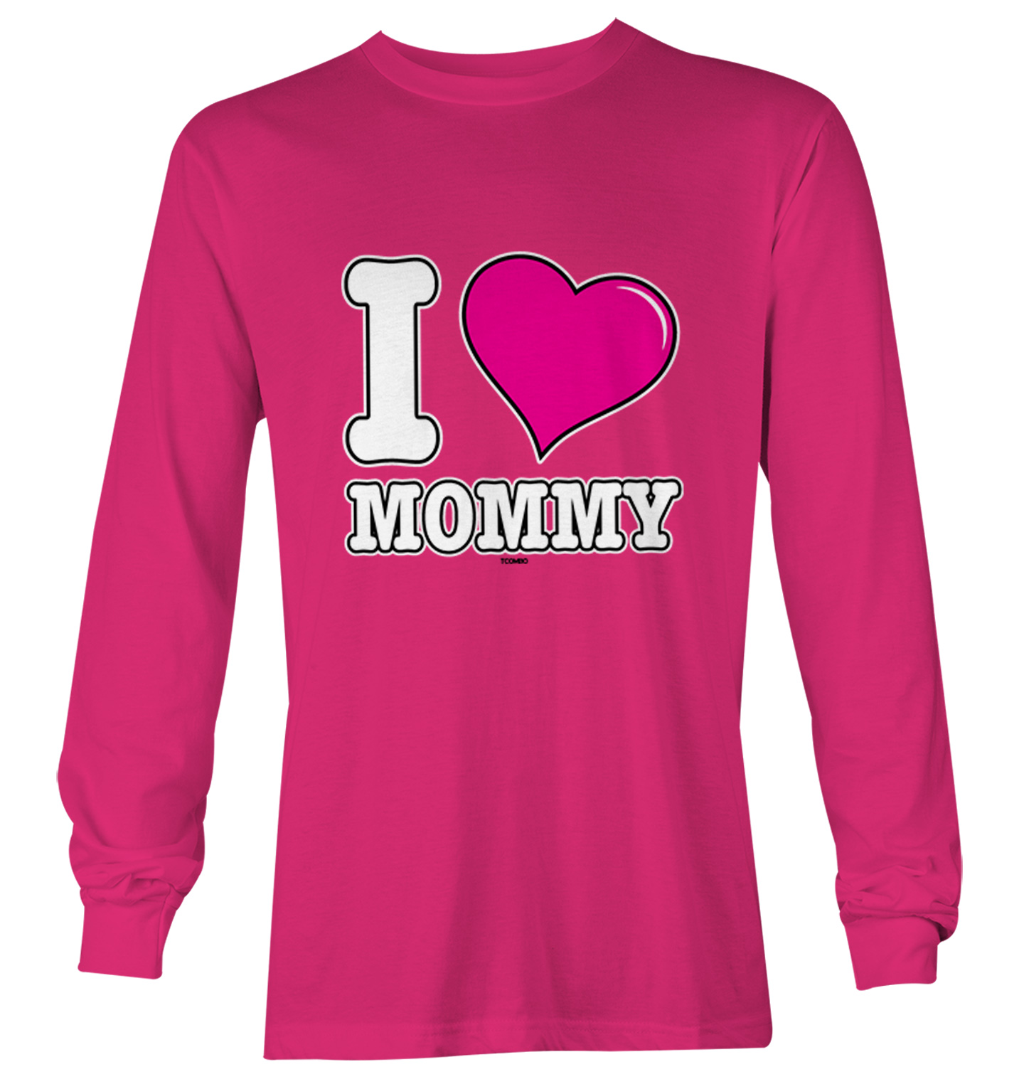 I Love Mommy - Mother's Day Mom Son Daughter Youth T-Shirt - Picture 18 of 20
