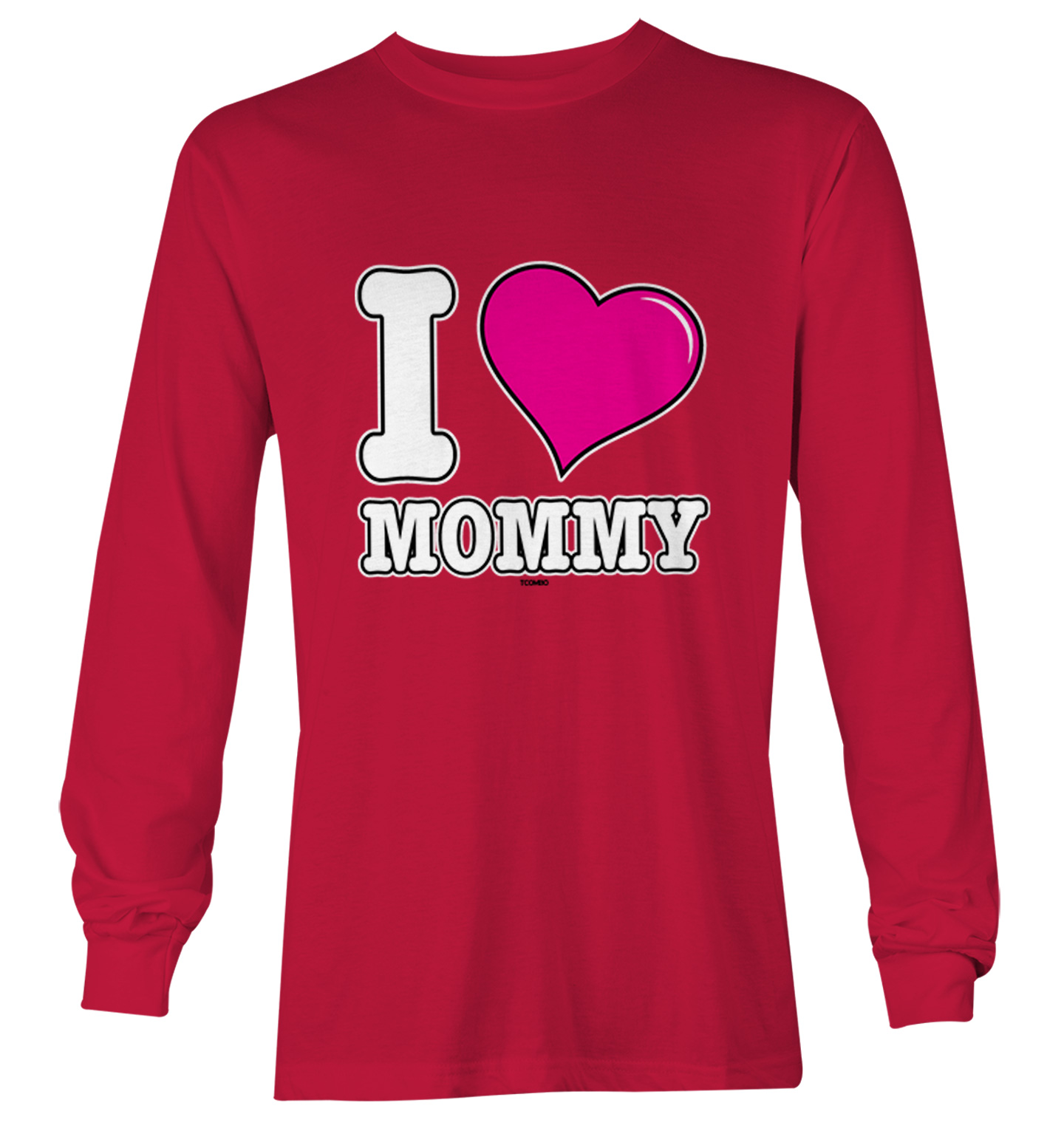 I Love Mommy - Mother's Day Mom Son Daughter Youth T-Shirt - Picture 19 of 20