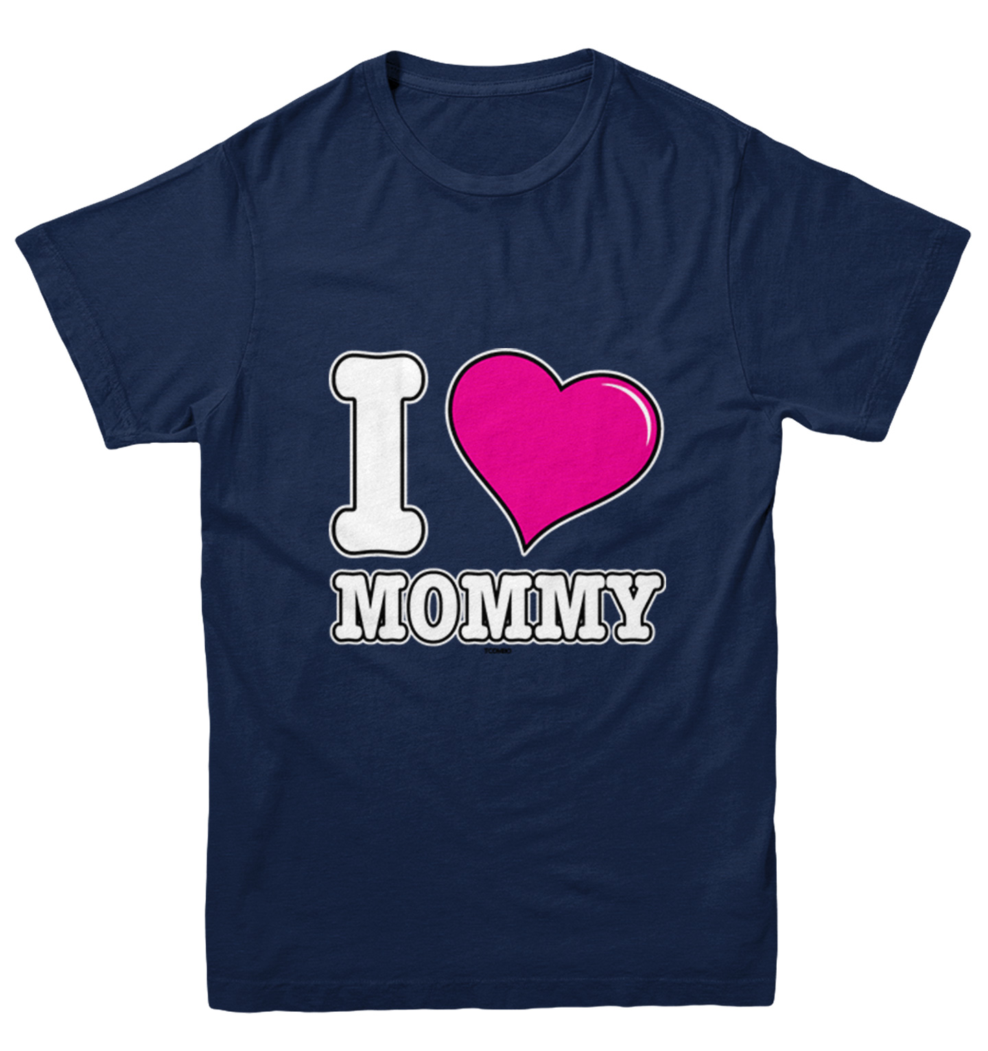 I Love Mommy - Mother's Day Mom Son Daughter Youth T-Shirt - Picture 7 of 20