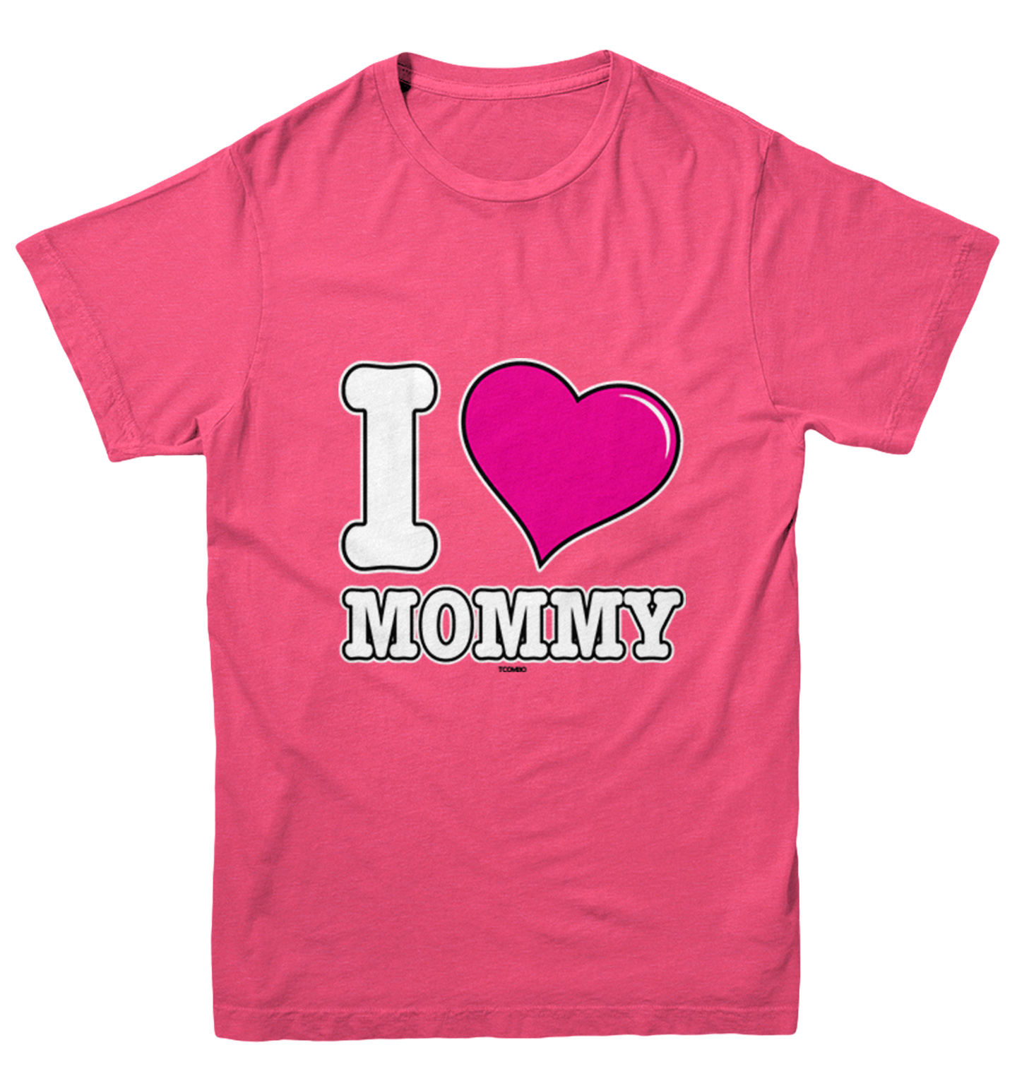I Love Mommy - Mother's Day Mom Son Daughter Youth T-Shirt - Picture 9 of 20