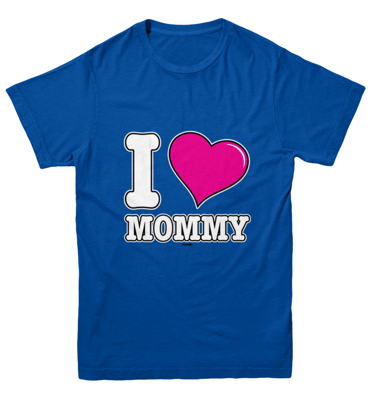 I Love Mommy - Mother's Day Mom Son Daughter Youth T-Shirt - Picture 12 of 20
