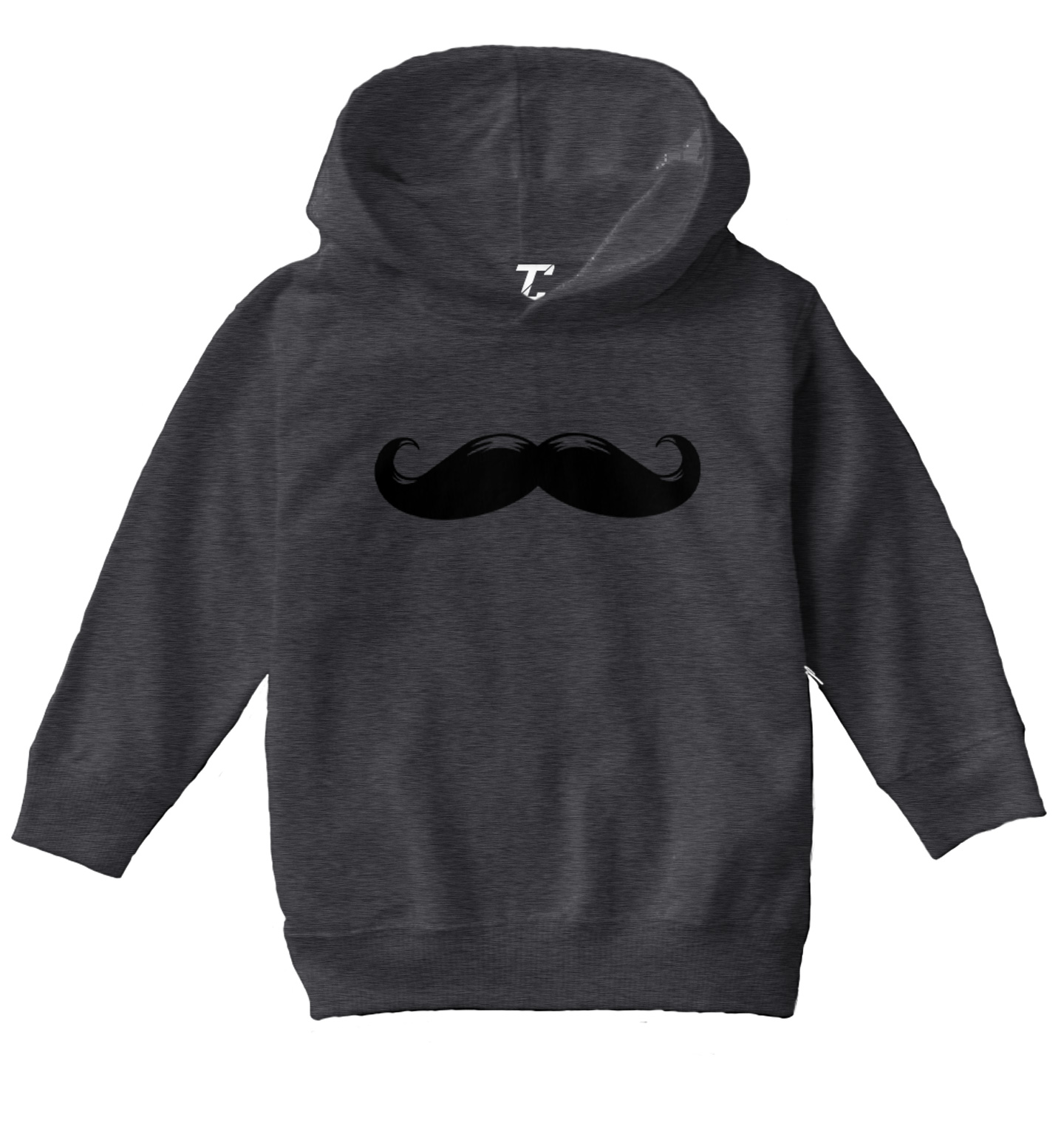 Mustache - November Beard Funny Humor Just Like Dad Toddler/Youth Hoodie - Picture 2 of 10
