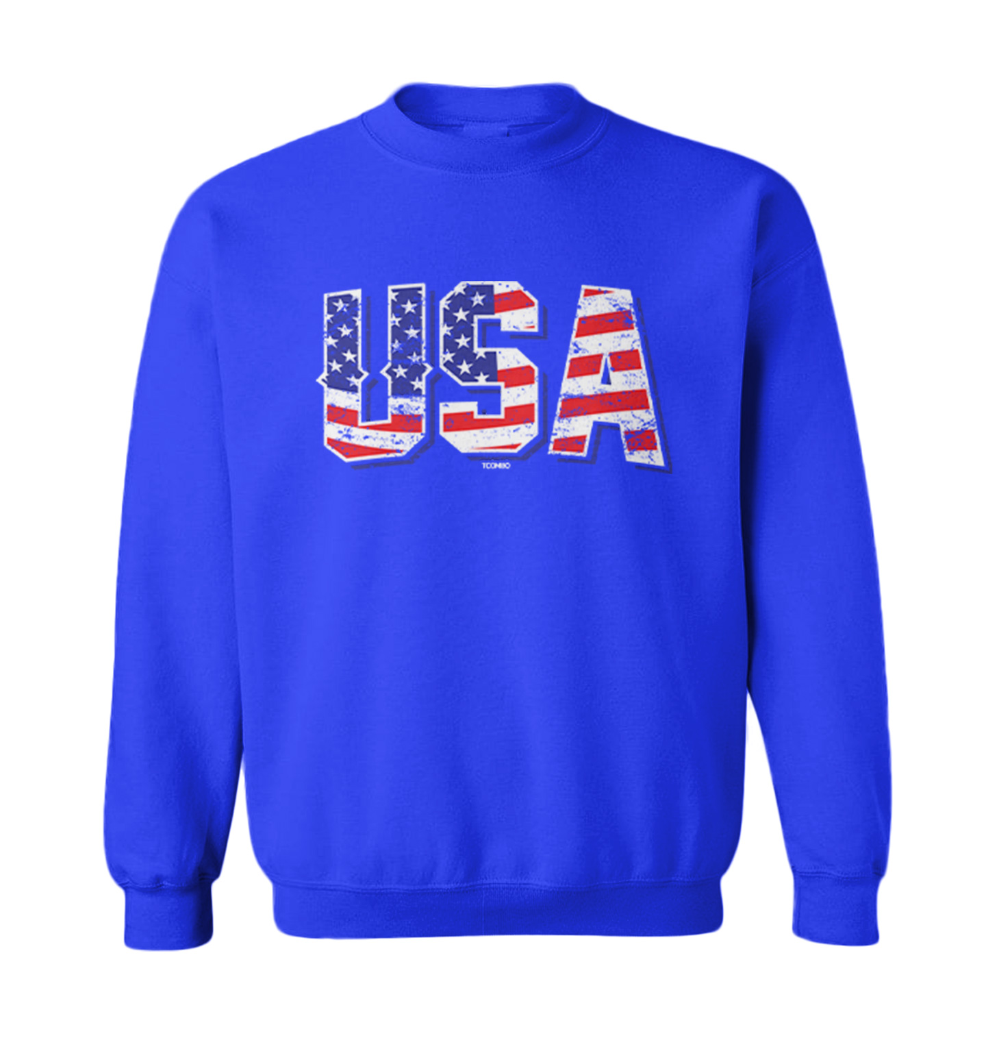 USA With Flag Inside - American Patriot 4th Of July Toddler Crewneck Sweater - Picture 8 of 8