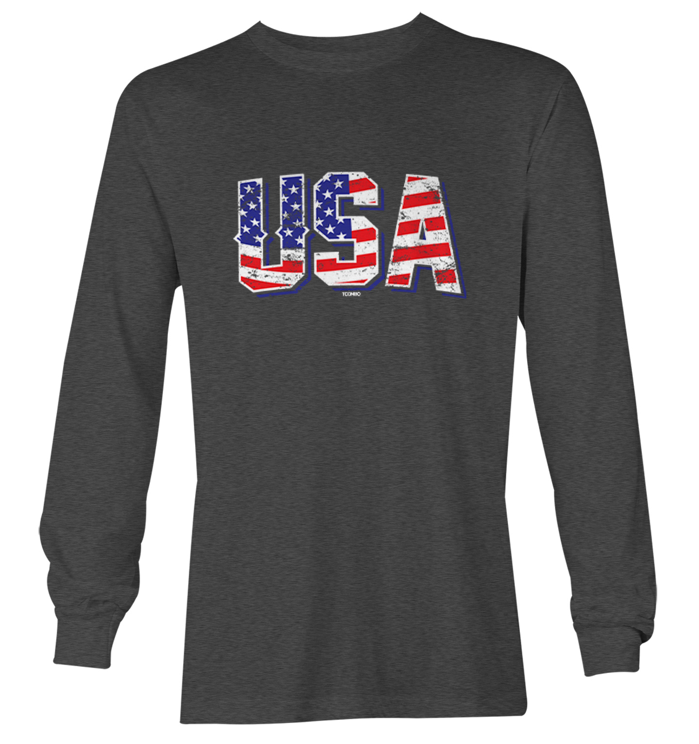 USA With Flag Inside - American Patriot 4th Of July Youth T-Shirt - Picture 14 of 20