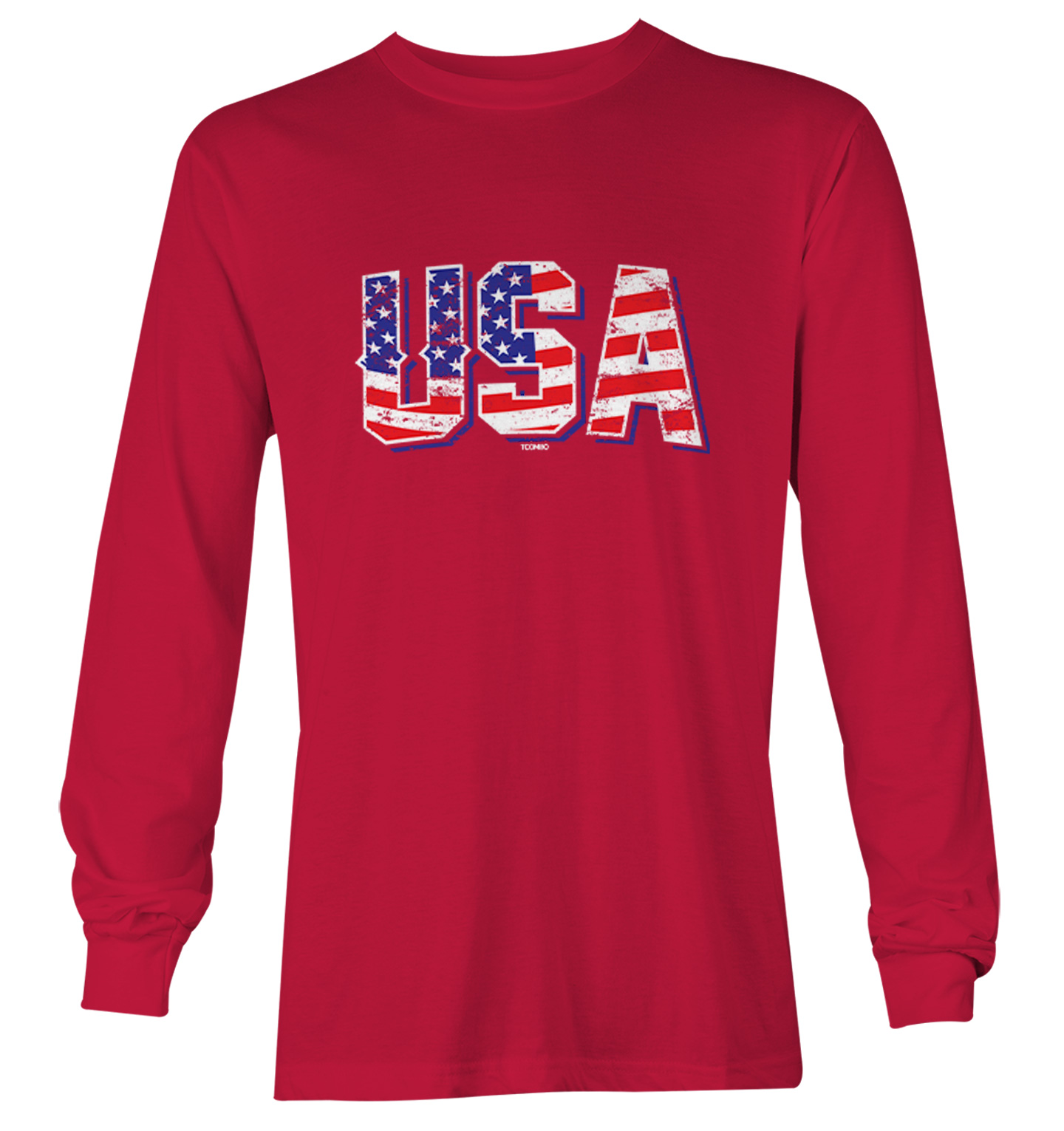 USA With Flag Inside - American Patriot 4th Of July Youth T-Shirt - Picture 19 of 20