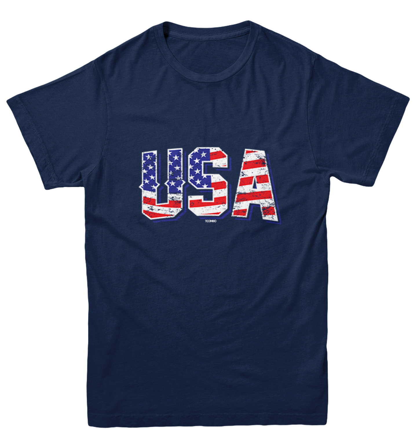 USA With Flag Inside - American Patriot 4th Of July Youth T-Shirt - Picture 7 of 20